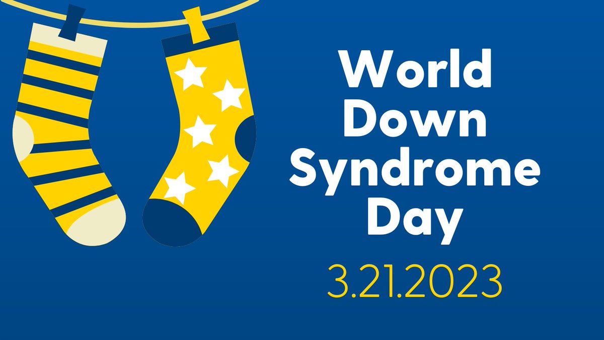 Today we celebrate #WorldDownSyndromeDay and reflect on our commitment to working toward promoting opportunity, accessibility and inclusive communities. #WDSD2023