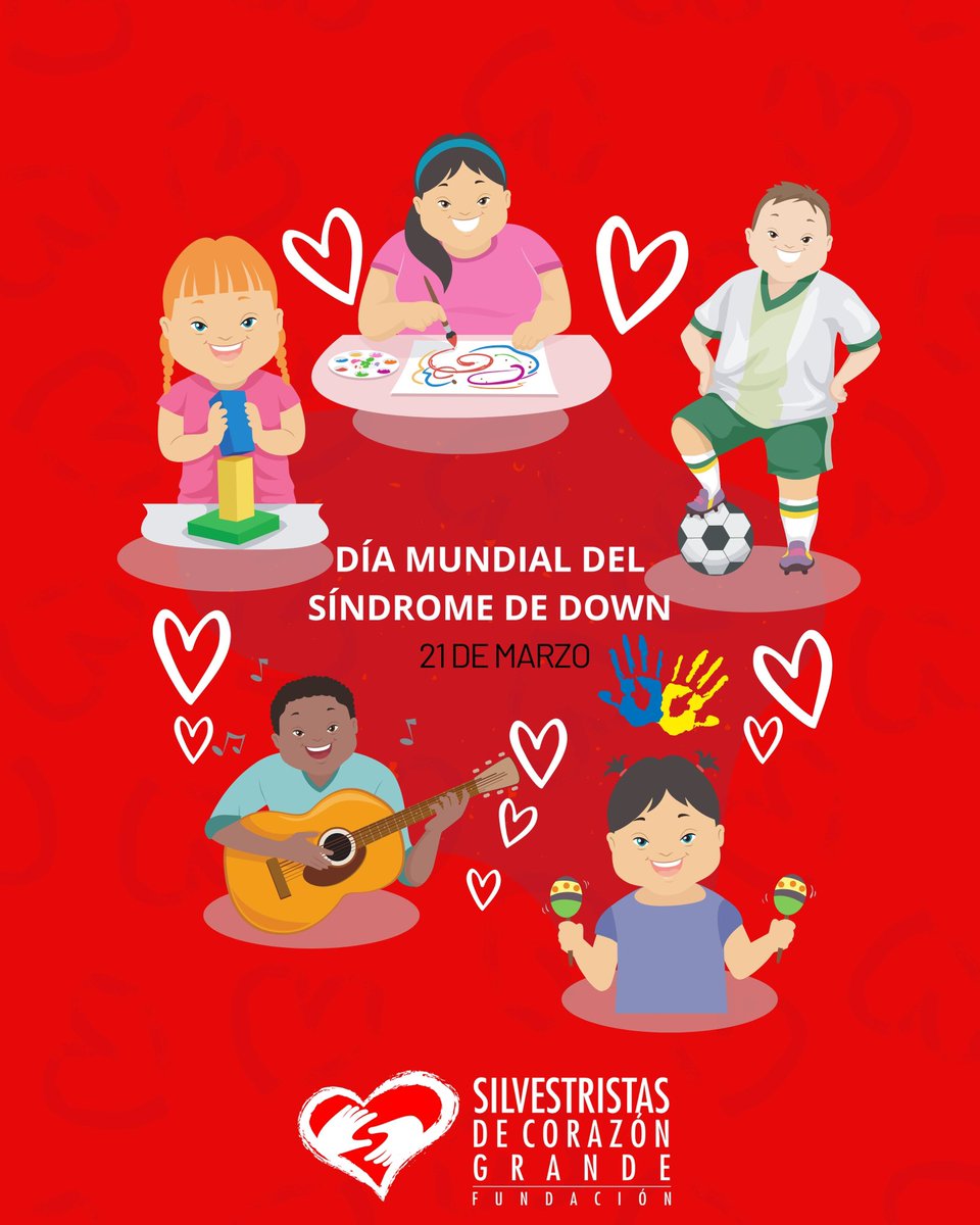 Funsicog's tweet photo. En el Día Mundial del #SíndromeDeDown queremos crear conciencia y promover la inclusión de las personas con Síndrome de Down, son personas únicas, inteligentes e iguales como tú. ♥️🙏🏻 #Funsicog #YoEstoyConFunsicog #SilvestreDangond https://t.co/xXiOFDG9VP