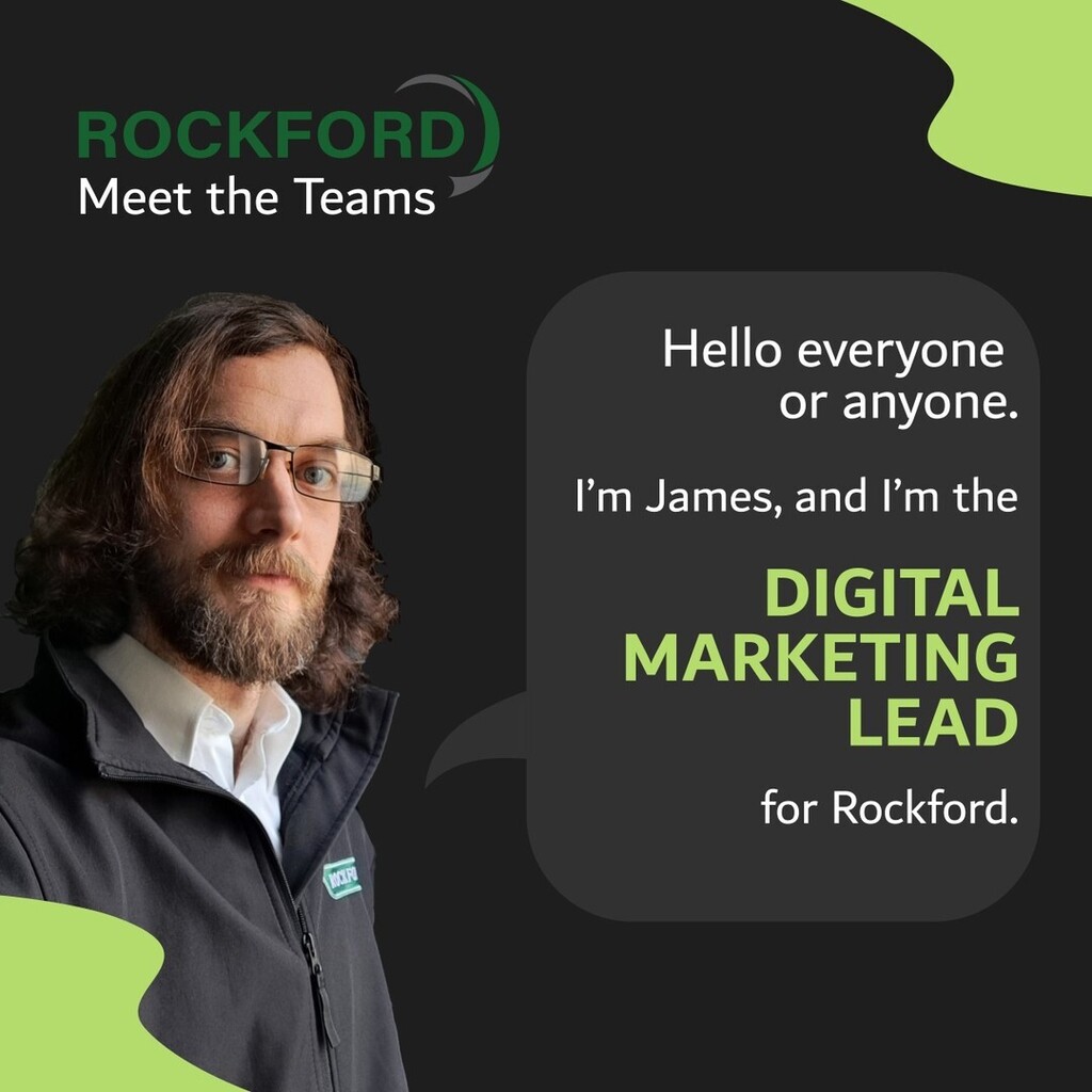 RockfordGlobal's tweet photo. I’m James, and I’m the Digital Marketing Lead for Rockford.

My Rockford timeline.
I started my career with Rockford on the 7th of March 2016, which is... or was coincidentally the same day I got married in 2013. I began my journey as a painfully shy Production Operative. My… https://t.co/VeQZRRvRoD