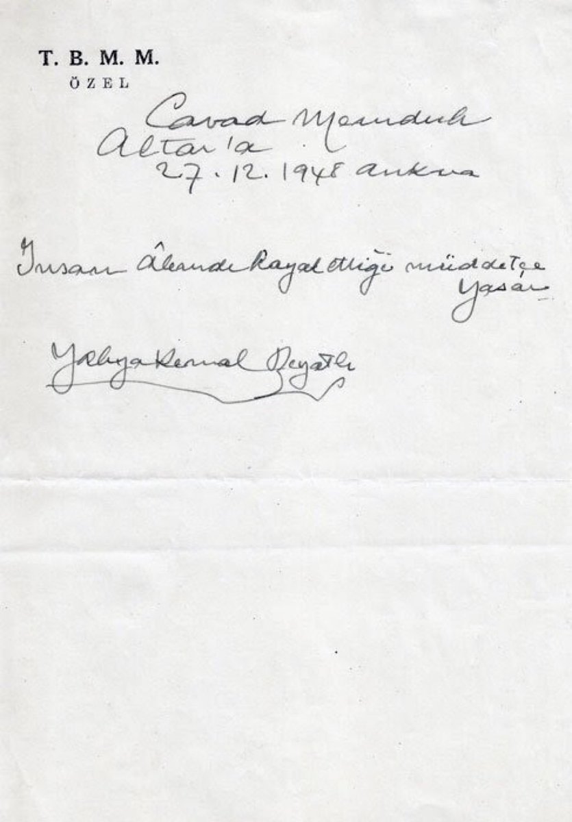 Dilinesahipcik's tweet photo. “İnsan, âlemde hayâl ettiği müddetçe yaşar.“

Yahya Kemal Beyatlı https://t.co/jgXQvwIr7v