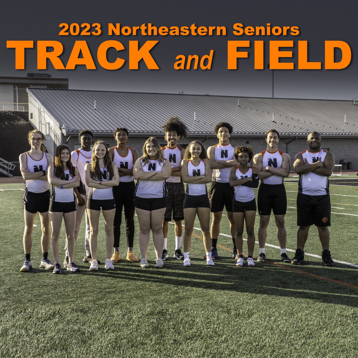 chrisriddle65's tweet image. 2023 Northeastern Seniors - Track and Field