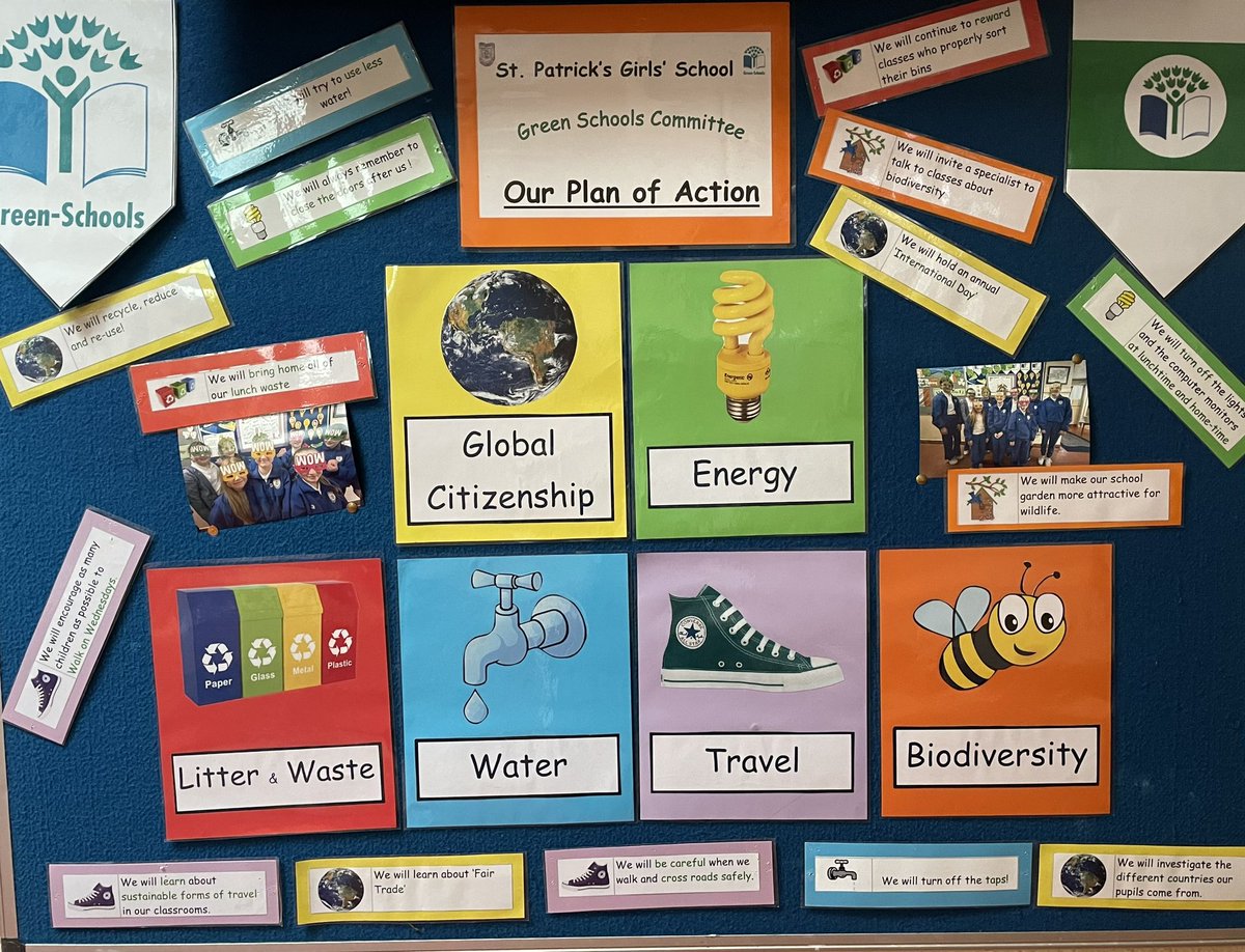 Thank you Sinéad @LimerickEnviron for your visit to assess our @GreenSchoolsIre #GlobalCitizenshipEnergy programme today. #GlobalGoals #FairTrade #DevelopmentEducation