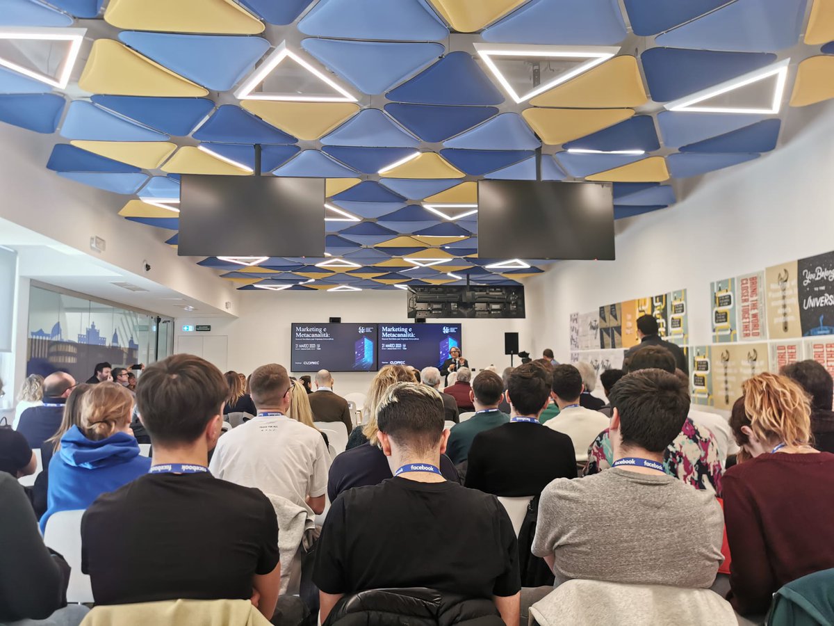 Mashfrog_Group's tweet photo. Today professionals discussed the relationship between #marketing theory, empathy and #metachannelity at the @aisMarketing "Marketing e Metacanalità: nuove frontiere per imprese innovative" event. @GiacomoIaderosa & @valeria_seb attended for #MashfrogGroup https://t.co/DSxit1pHEi