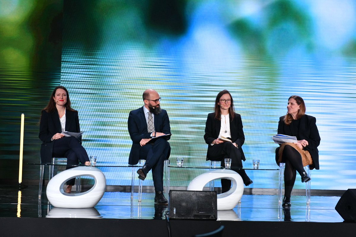ALFIfunds's tweet photo. From acronyms to #ESG compliance or #greenwashing? M. Stadler-Tjan @Clifford_Chance, Z. Karas from Fidelity International, G. Parchliniak @FundrockMC and K. Scott @Macquarie are discussing what compliance with the #ESGregulatory agenda means to them. #ALFIEAM23 https://t.co/9z98ekwuXl