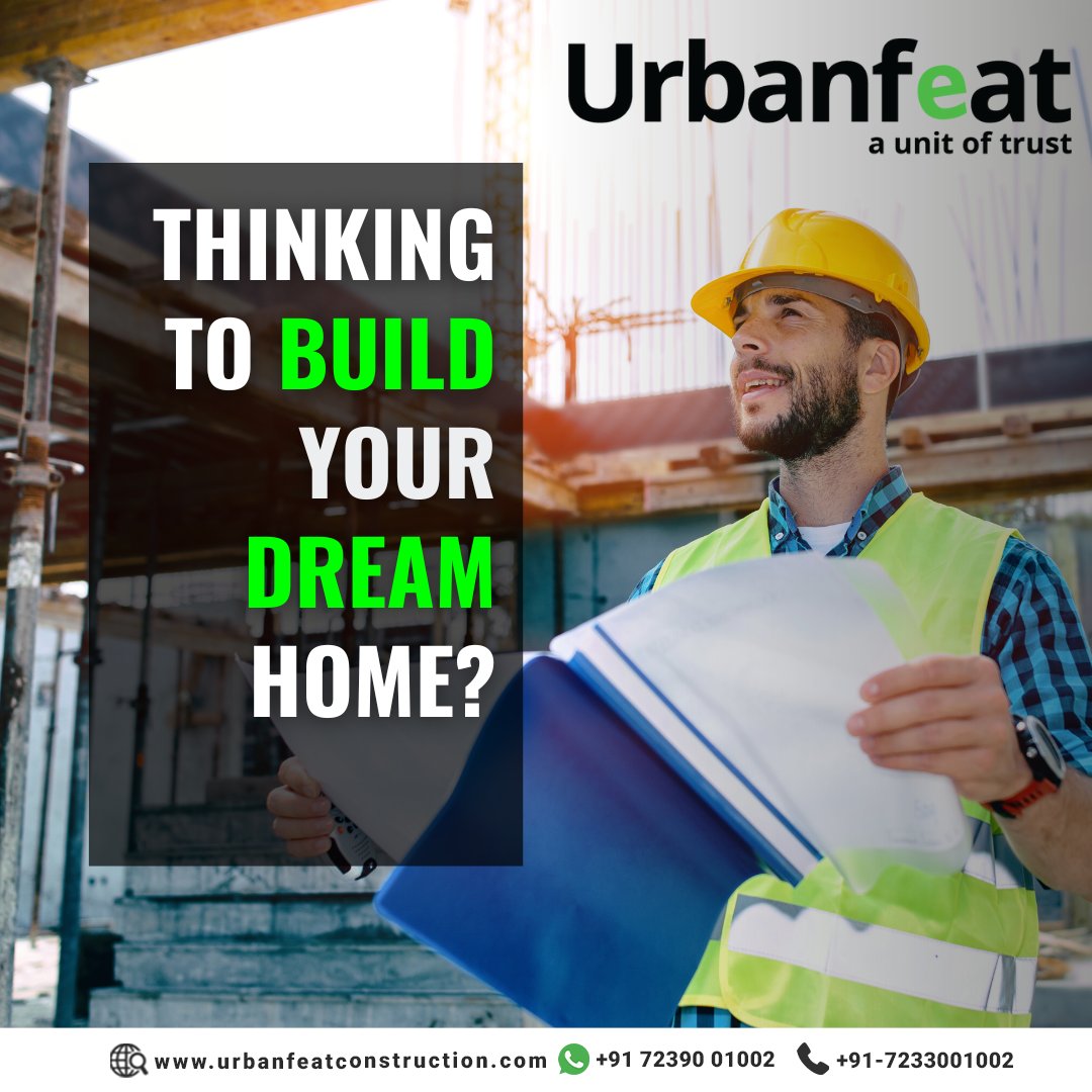 At Urbanfeat Constructions, we help families to dream their home and change into reality! 

📞Call: +91 7530976172, +91 72330 01002
Visit: urbanfeatconstruction.com

#UrbanfeatConstructions #BuildingDreams #CraftingFutures #DreamHome #ExpertBuilders