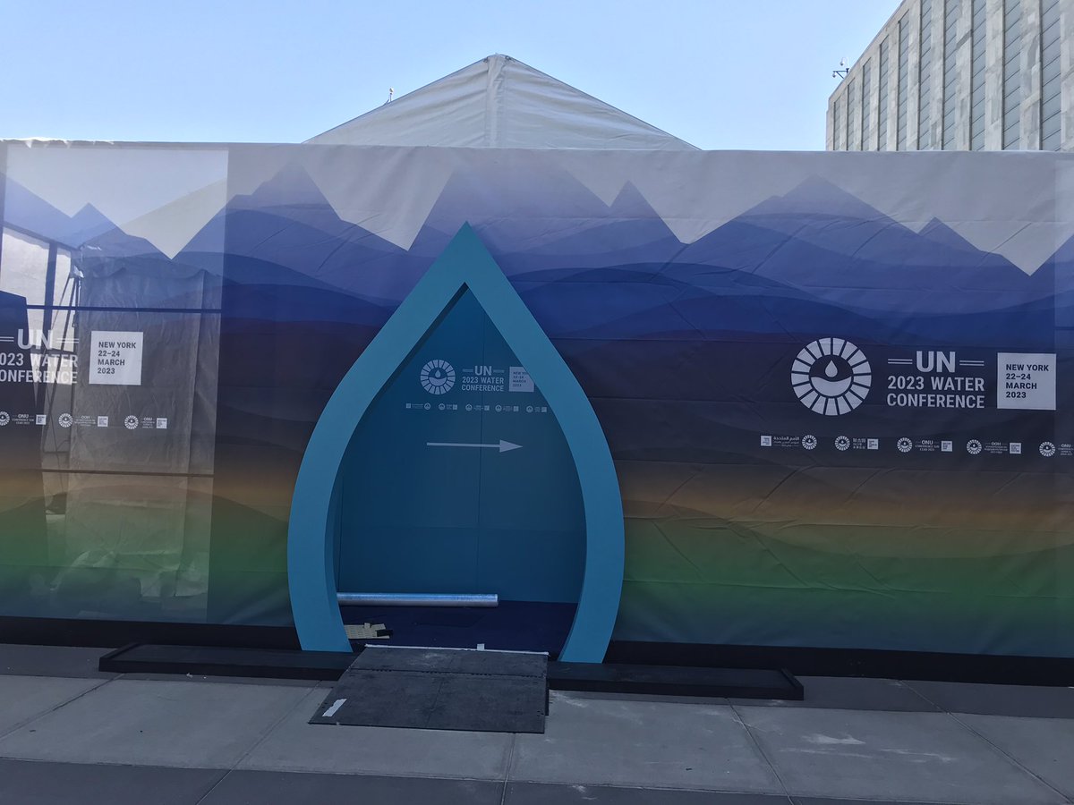 AnnaKu's tweet photo. Arrived at @UN for the 2023 #water conference! I’m honoured to represent @TheBrooke at this forum and highlight the vital role working animals play in #WaterAction #SDG6. https://t.co/kImTrWnTUa