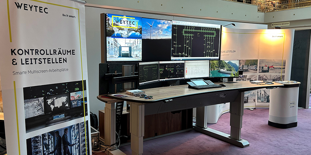 WEYTechnology's tweet image. Day 1 at the symposium NETZLEITTECHNIK is almost over. Didn&apos;t have the chance to meet our team yet? No worries, tomorrow we will be there for you as well. Get to know our game-changing operator workplace solutions for a save &amp;amp; reliably future in the #energy sector. #optimization