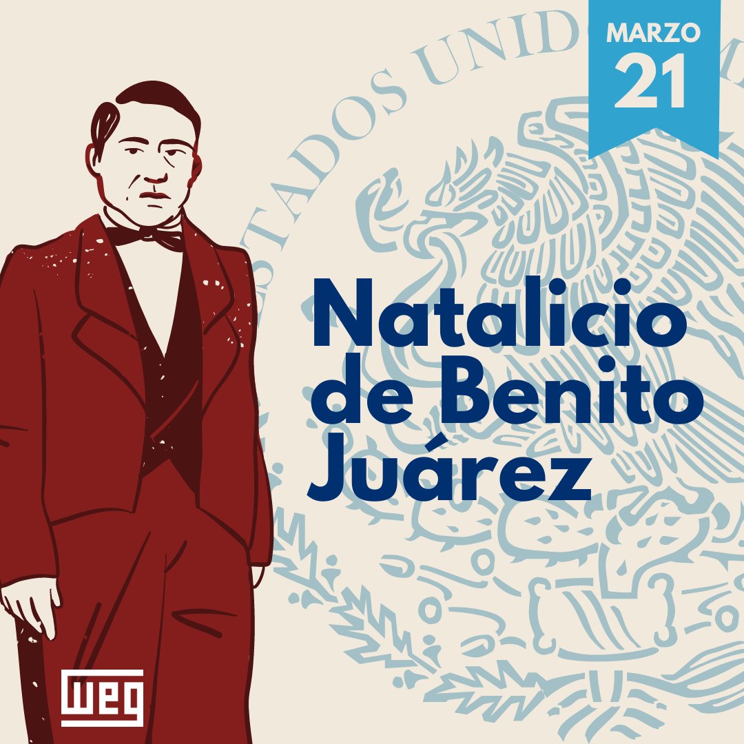 Hoy conmemoramos en México, el 217 aniversario del natalicio de Benito Juárez, quien fue Presidente de México de 1857 a 1872.