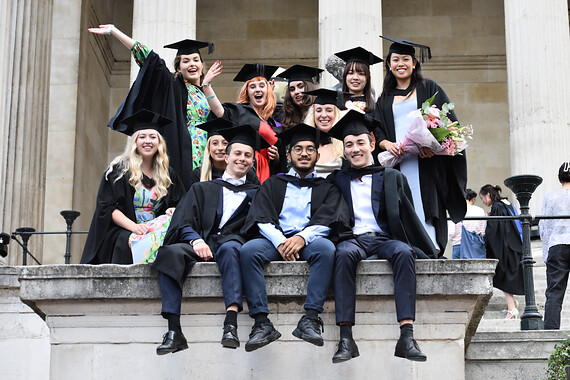 green emerald velvet dress UCL University College London Specialist Doctorate Graduation Gown Set