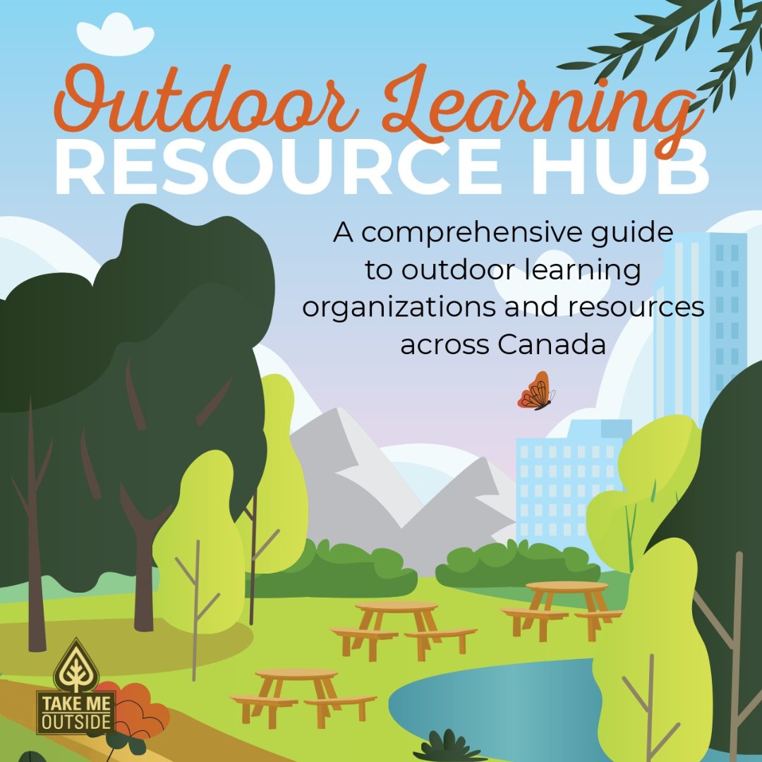 #NEW! The Outdoor Learning Resource Hub is a guide &amp; living document that highlights the work of #OutdoorLearning organizations throughout #Canada. If your org would like to be featured, please be in touch. Feel free to share &amp; spread the word! takemeoutside.ca/resource-hub/