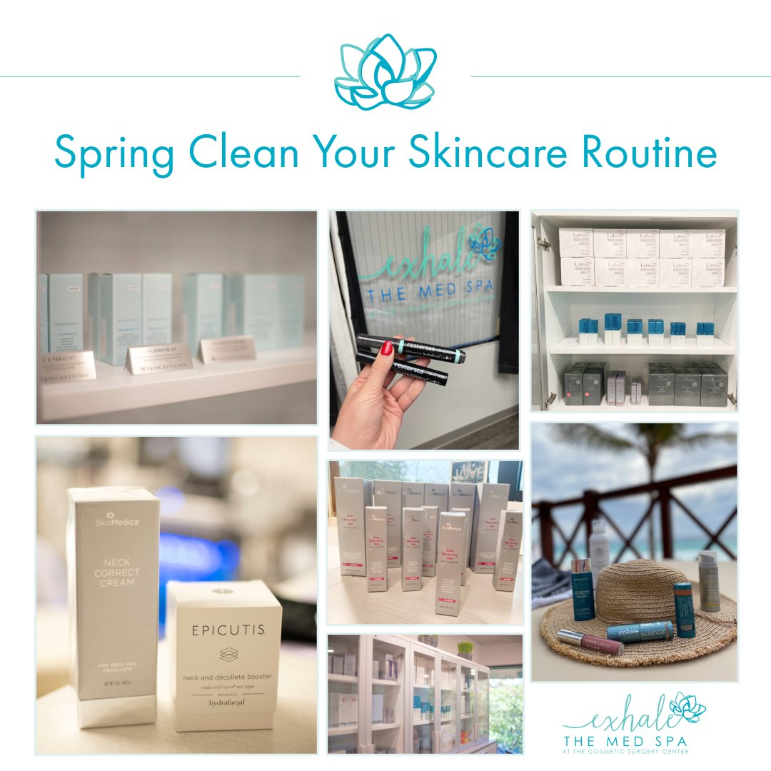 Spring cleaning? 🌼

Don't forget your #SkincareProducts! Holding onto them for too long can cause their active ingredients to neutralize or, worse, bacterial growth could form. 

Shop our products now: shop.littlerockcosmeticsurgery.com