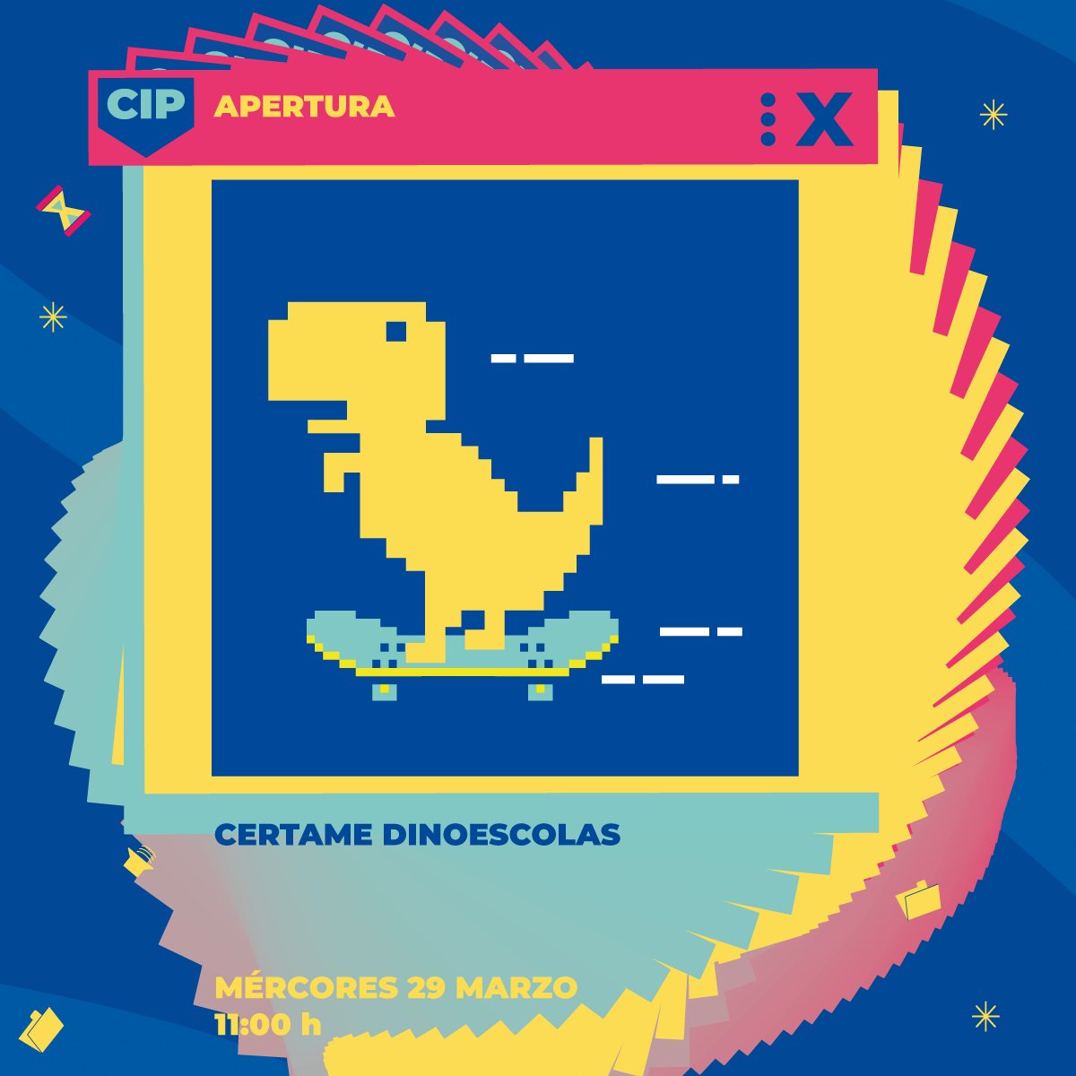 InterplayFest's tweet photo. O #CertameDinosaurioEscolas será o encargado de arrancar o #Interplay2023 con seis novos #Dinosaurios 🦖

✍🏻 Anotade aí ✍🏻
🗓 Mércores 29 de marzo
⏰ 11:00
🗺 Pazo da Cultura de Carballo
🎟 Entradas de balde dispoñibles proximamente

Abrimos fío cos proxectos seleccionados 🧵 https://t.co/lkE19YOYy4
