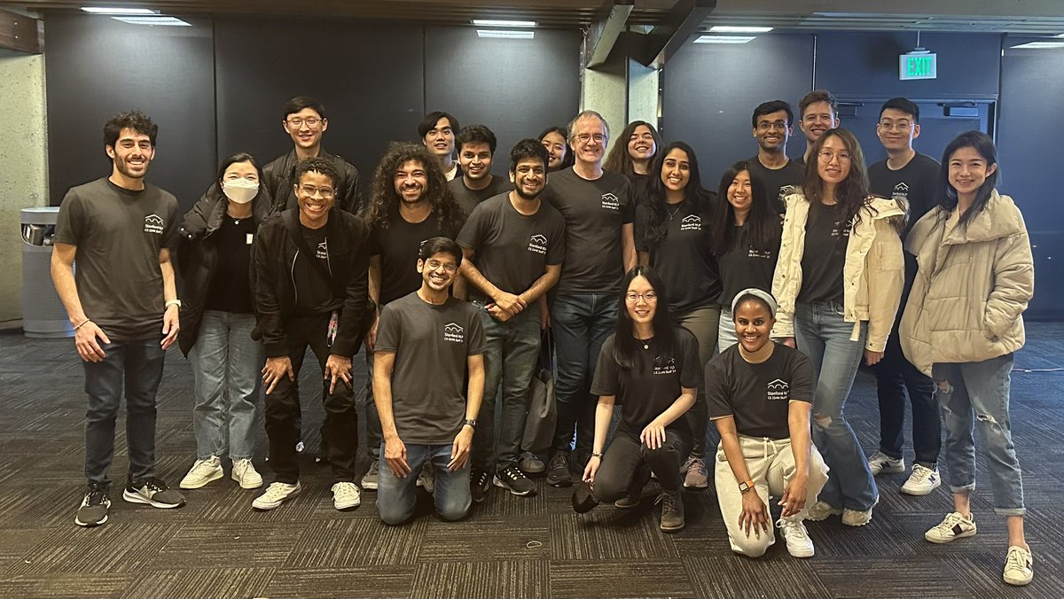 Stanford NLP Group (@stanfordnlp) on Twitter photo And here at the #cs224n #NLProc with Deep Learning poster session at Tressider (<a href="/Stanford/">Stanford University</a>) is almost all of the (large!) teaching team. And here at the #cs224n #NLProc with Deep Learning poster session at Tressider (<a href="/Stanford/">Stanford University</a>) is almost all of the (large!) teaching team.