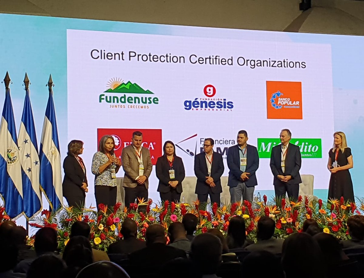 Portal FinDev (@portalfindev) on Twitter photo Seis instituciones certificadas en protección al cliente @SPTaskForce X Conferencia Centroamericana y del Caribe de #Microfinanzas de <a href="/Redcamif1/">Redcamif</a> <a href="/FINCA/">FINCA</a> Guatemala, <a href="/MiCreditoNica/">MiCrédito Nicaragua</a> Fundenuse <a href="/fundagenesisgt/">Fundación Génesis Empresarial</a> <a href="/financierafama/">Financiera FAMA</a> Banco Popular Honduras #elreencuentro Seis instituciones certificadas en protección al cliente @SPTaskForce X Conferencia Centroamericana y del Caribe de #Microfinanzas de <a href="/Redcamif1/">Redcamif</a> <a href="/FINCA/">FINCA</a> Guatemala, <a href="/MiCreditoNica/">MiCrédito Nicaragua</a> Fundenuse <a href="/fundagenesisgt/">Fundación Génesis Empresarial</a> <a href="/financierafama/">Financiera FAMA</a> Banco Popular Honduras #elreencuentro