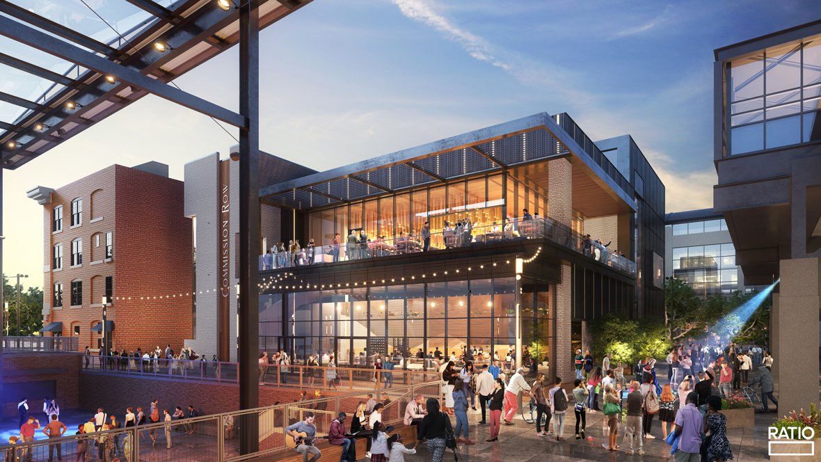 PS&amp;E and <a href="/CRGRestaurants/">Cunningham Restaurant Group</a> announce Commission Row on Bicentennial Unity Plaza, a dining &amp; entertainment complex featuring a basement-level speakeasy, street-level chophouse &amp; seafood restaurant and an upper-level private event space.

Learn more ➡️ bit.ly/3FEntBs