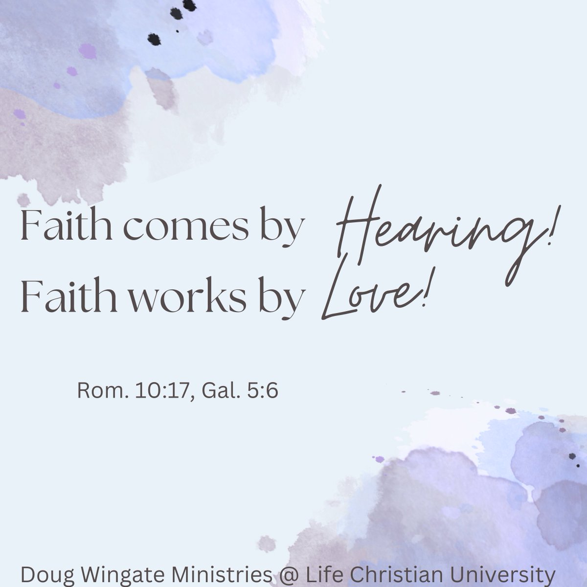 LCUMainCampus's tweet image. #HowFaithWorks  #FaithComes  #Love #Faith