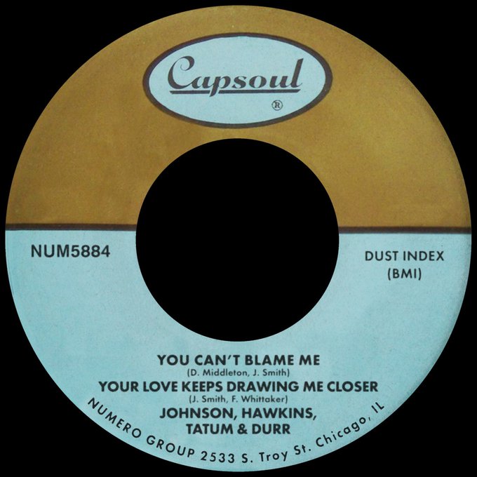 johnson, hawkins, tatum &amp; durr「you can't blame me b/w yo