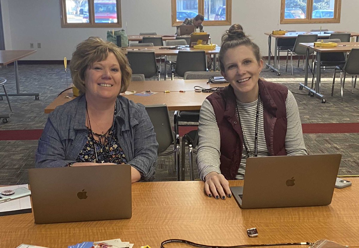 esu1's tweet photo. Our SPED staff is here for the third of their quarterly meetings of the 2022-23 school year. They’ll get important updates and meet with their departments today. https://t.co/Zd1dzNMXuM