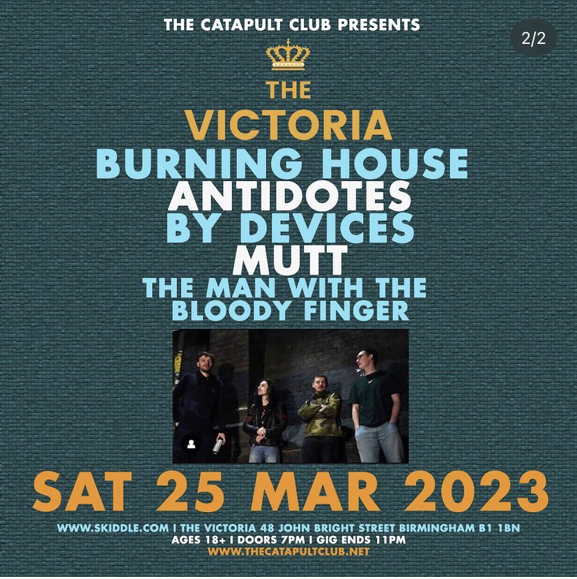 This gig is very nearly sold out so hit the link below to get the last few tickets before they’re gone and you end up sitting in your bed watching another true crime drama on Netflix 

skiddle.com/e/36295371