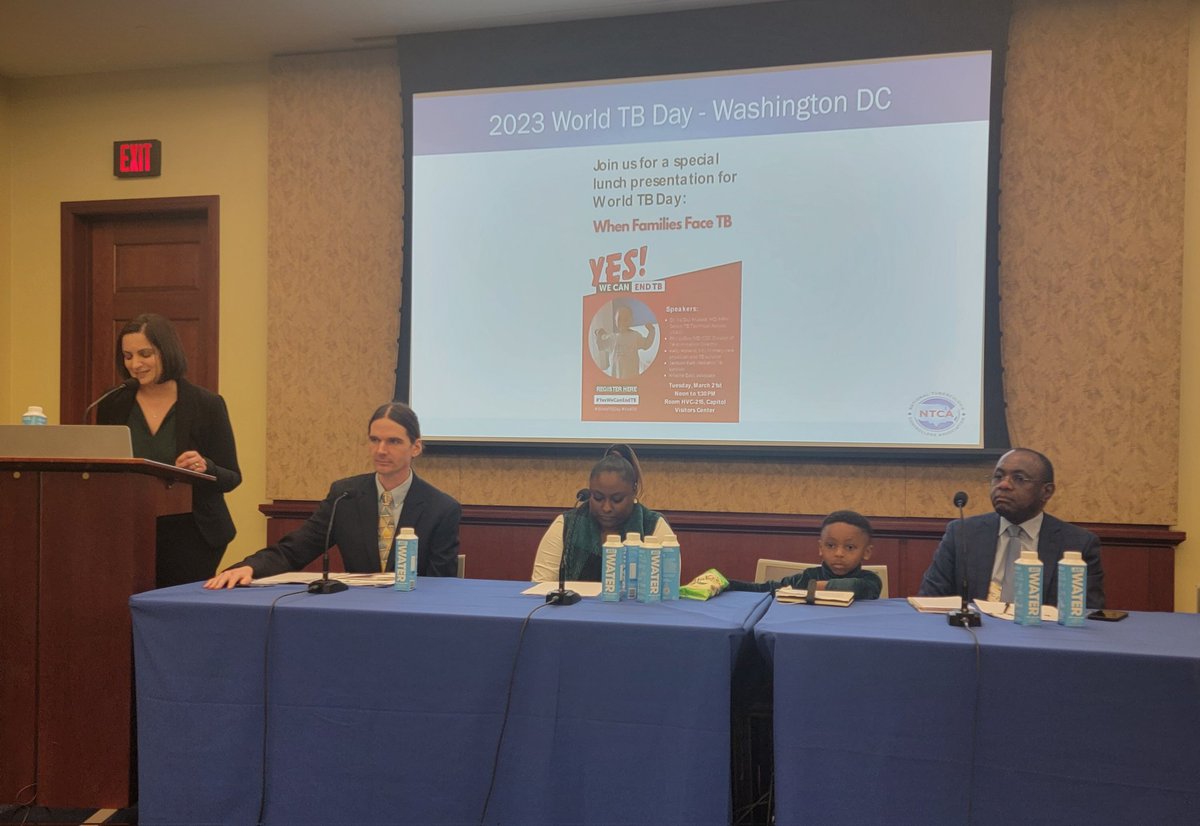 Happening now: #TB survivors and officials from <a href="/USAIDGH/">USAID Global Health</a> &amp; <a href="/CDC_TB/">CDC TB</a> talking about the urgent need to accelerate responses to combat TB, the biggest infectious disease killer in the world after #covid 

#WorldTBDay <a href="/IDSAInfo/">IDSA</a>