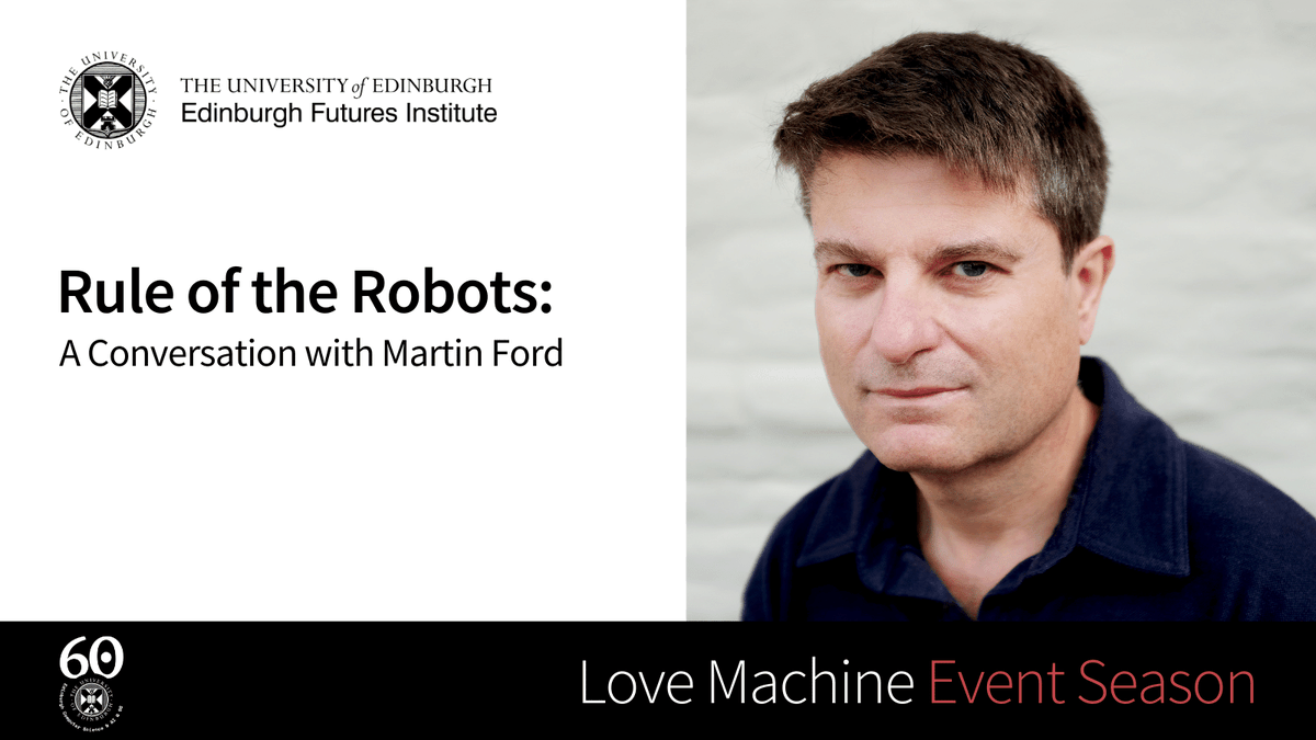 UoE_EFI's tweet photo. Join us in these online conversations from our Love Machine: Spring 2023 season! 

For the Love of Fashion - 29 March
Rule of the Robots - 3 April
Hybrid Humans - 11 April
Hate in the Digital Era - 13 April

Book ▶️ https://t.co/1A9I1aiqtt

#challengecreatechange #EdinCSandAIat60 https://t.co/bJNVSnKqsa