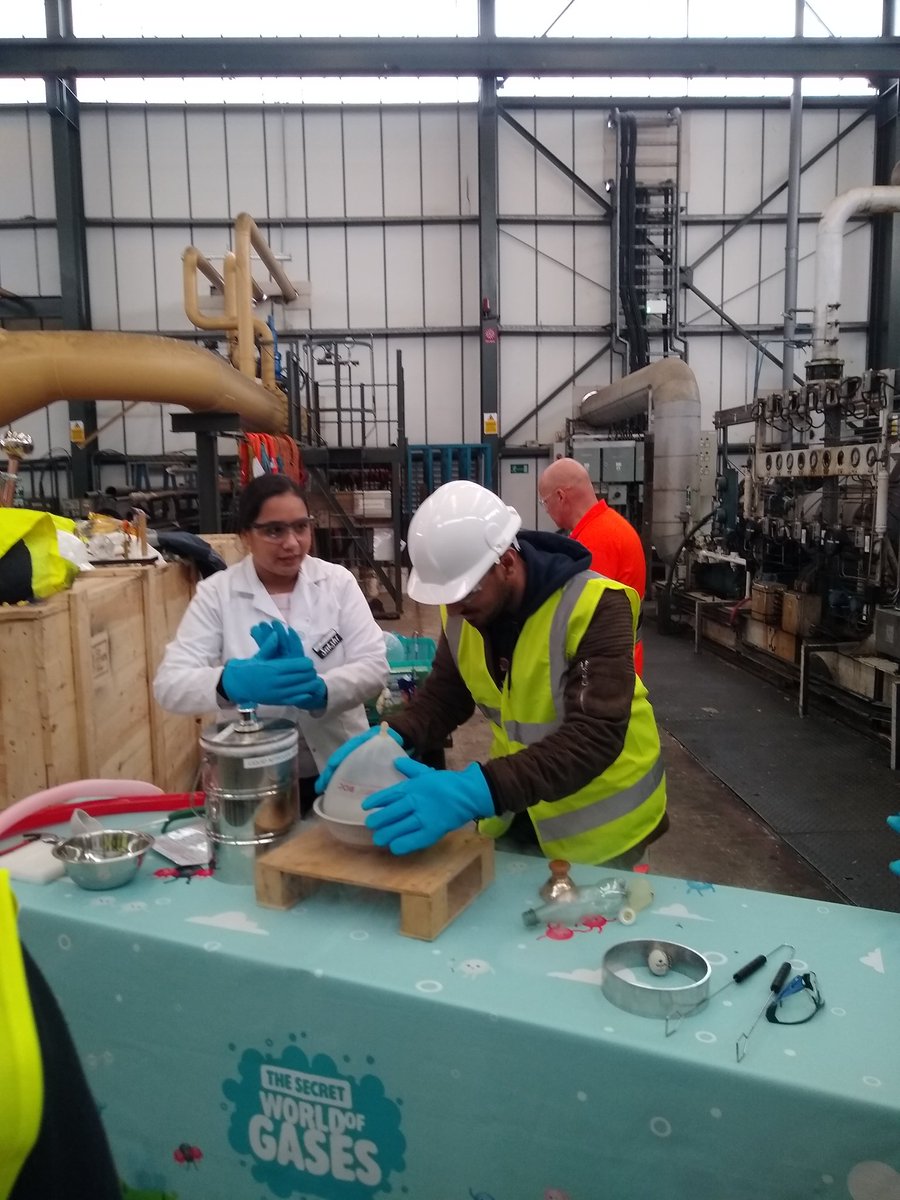 Amazing field trip with ChemEng students <a href="/Bruneluni/">Brunel University of London</a> Thank you <a href="/boconline/">BOConline</a> we had a great time