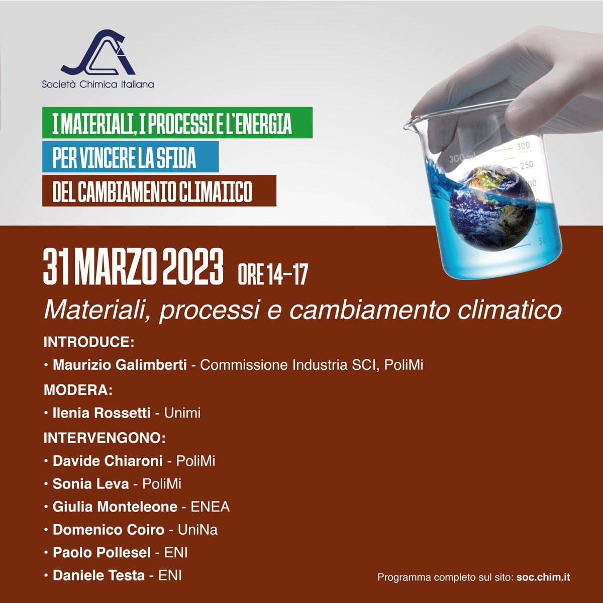 maxxtrotta's tweet photo. Seconda puntata della serie sui cambiamenti climatici come sfida per la chimica a cura della Società Chimica Italiana.
#climatechange #chimica https://t.co/I72YjkDjOC