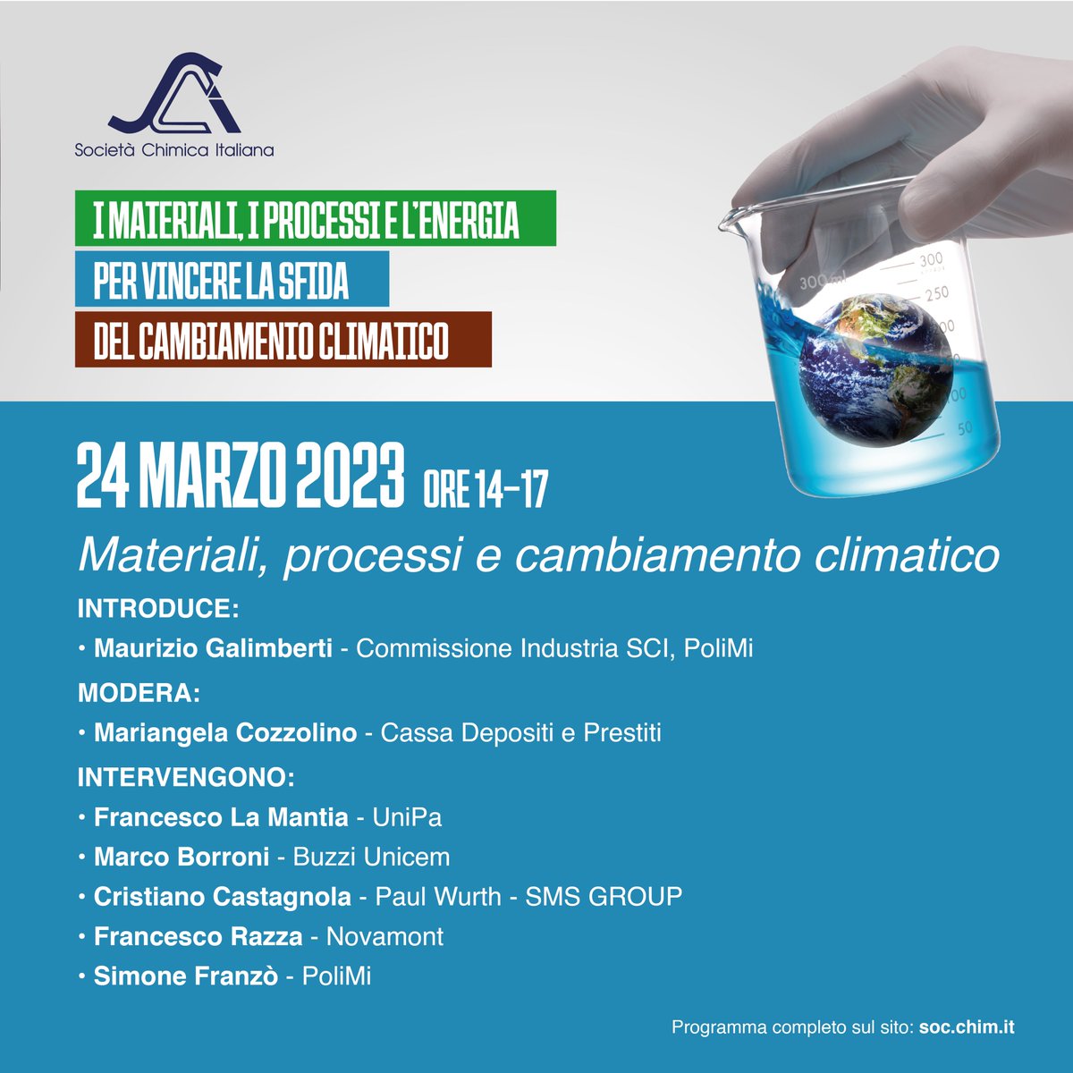 maxxtrotta's tweet photo. Seconda puntata della serie sui cambiamenti climatici come sfida per la chimica a cura della Società Chimica Italiana.
#climatechange #chimica https://t.co/I72YjkDjOC