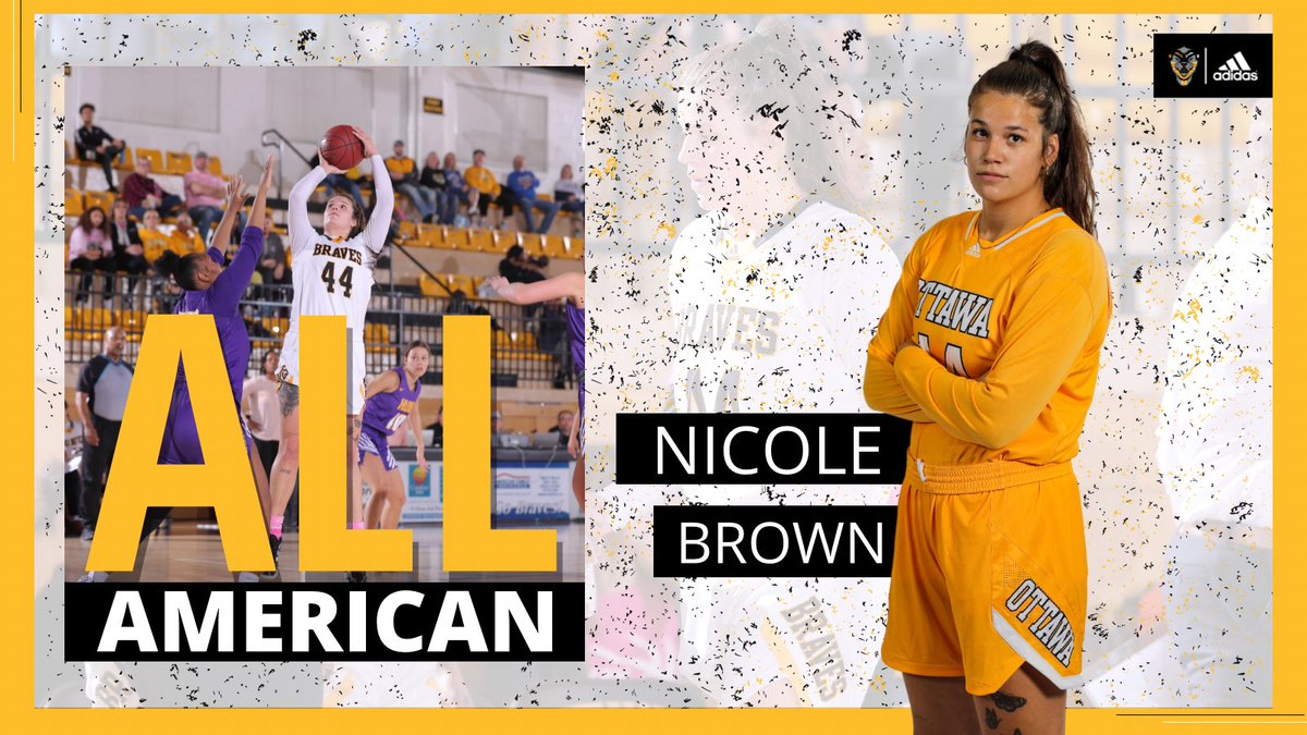 🚨 NAIA Honorable Mention All-American ➡️ Nicole Brown

That’s the tweet.

Congrats Nicole❗️