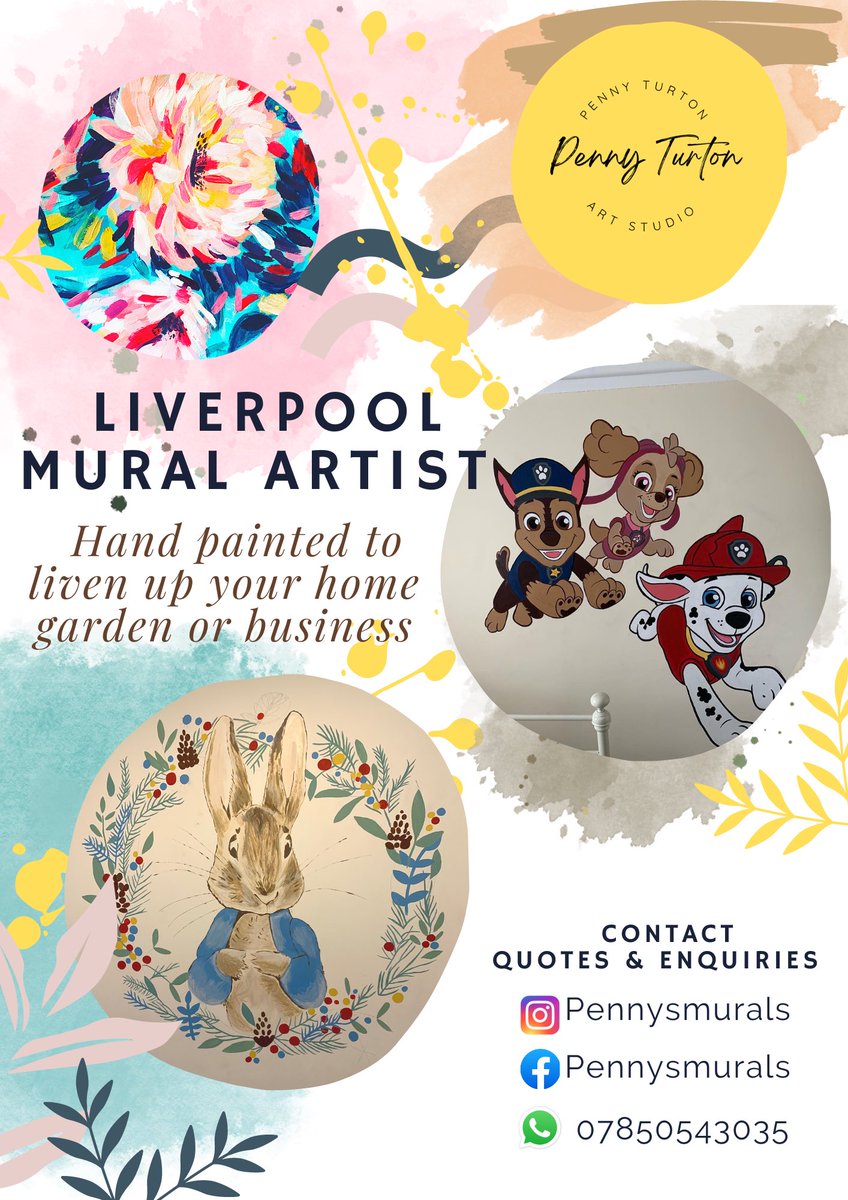 Pennys Murals (@pennystearoom1) on Twitter photo 