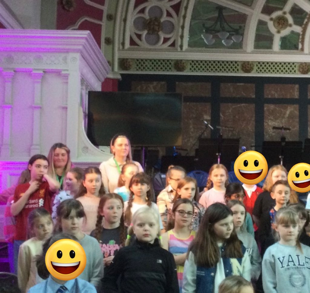 Our rehearsal for ‘Lost in Music 3’ at the Town Hall was brilliant this afternoon. We are looking forward to singing with the orchestra in tonights performance! <a href="/sthelensmusic/">StHelensMusicService</a> #singingtogether #musicals