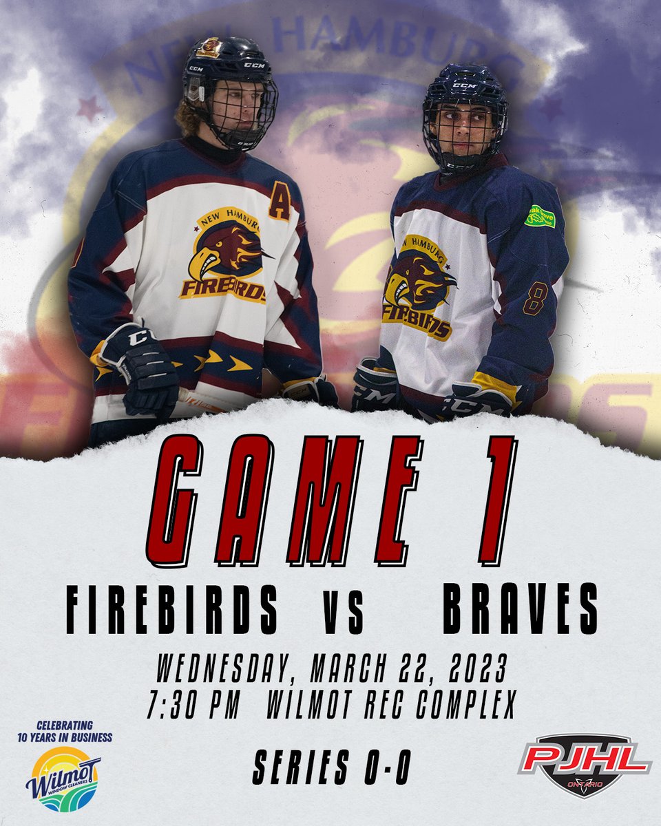 IT'S TIME.

Game 1 is on the board for Wednesday, March 22. 
7:30 PM puck drop at the Wilmot Rec Complex

Come out to see a terrific semi-final match-up and rematch of last year's finals as we host the <a href="/tavistockbraves/">Tavistock Braves</a>

Stay tuned for further schedule.

#ROLLBIRDS🔥🐥