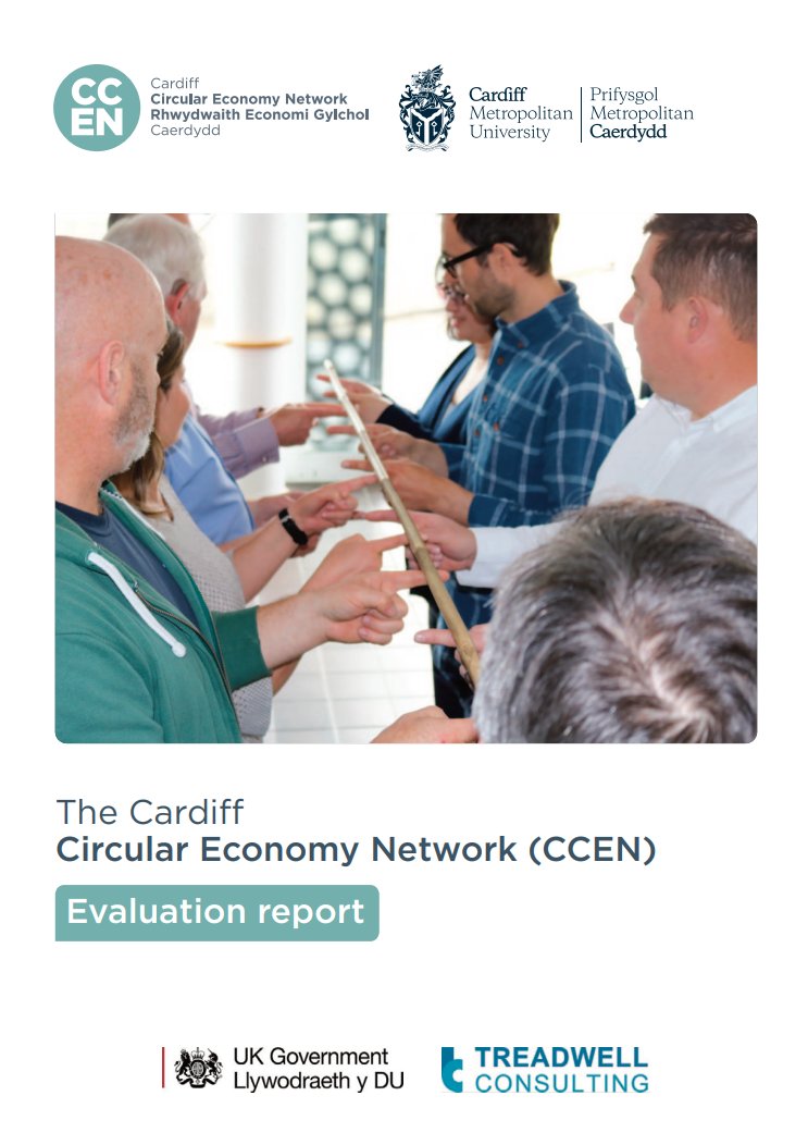 📢The evaluation report presenting the findings of our project is available to read here: 
🔗bit.ly/CCENreport
#UKCommunityRenewalFund #CircularEconomy