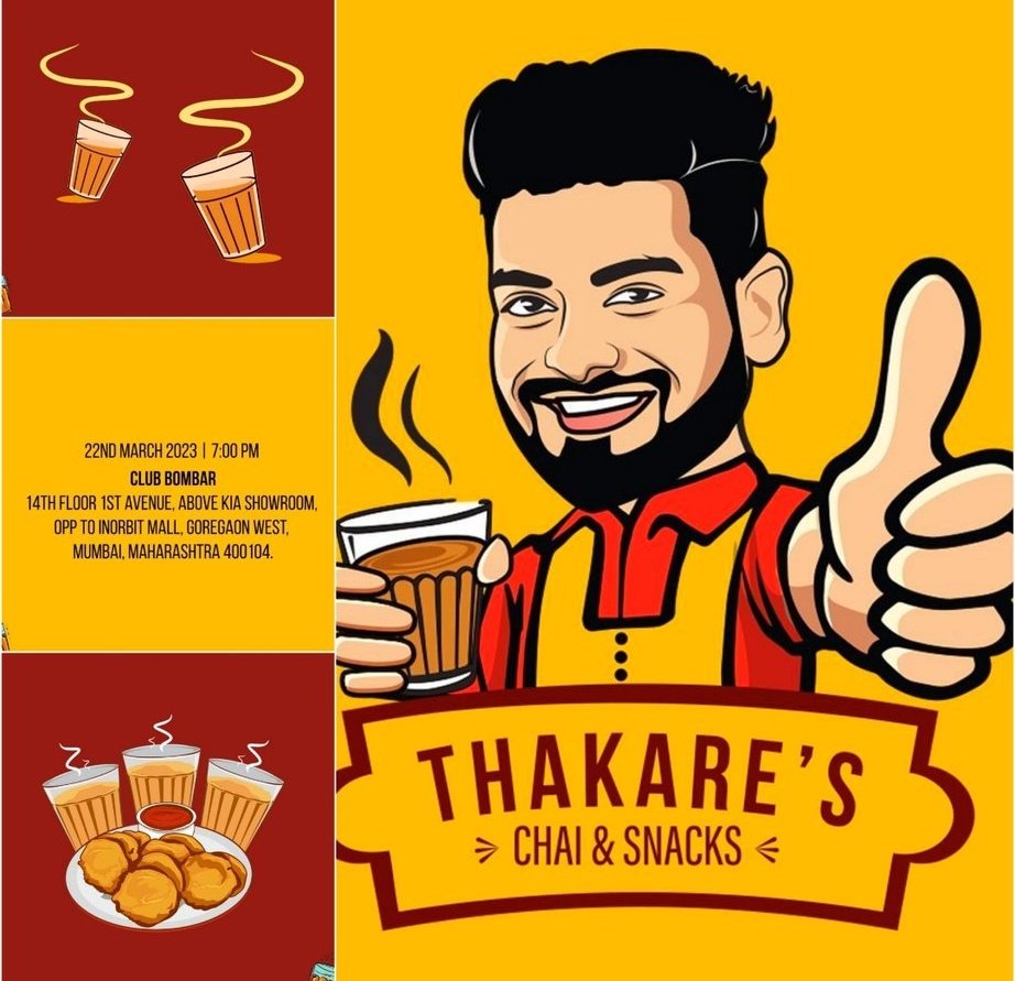 𝑲𝒂𝒔𝒉𝒚𝒂𝒑 ✧☕ on Twitter: "For some people who don't know about how  franchise works :- " Thakare's Chai &amp; Snacks " is the label &amp; would  feature #ShivThakare on it. Various businessman
