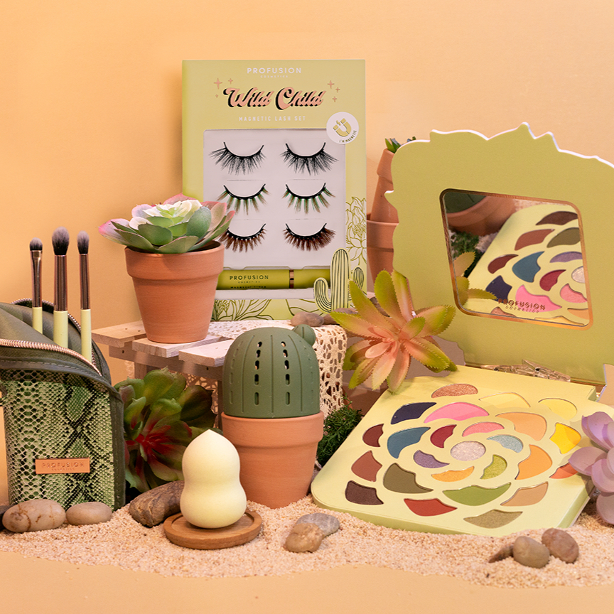 #tbt This Desert Sage collection has us feeling like a desert queen 🌵👸

Shop the full collection online!

___________________
#profusioncosmetics #profusion #desertsage #walmartbeauty #newpalette #plantparents #desertaesthetic #travelmakeup #palette #eyeshadowpalette #makeu