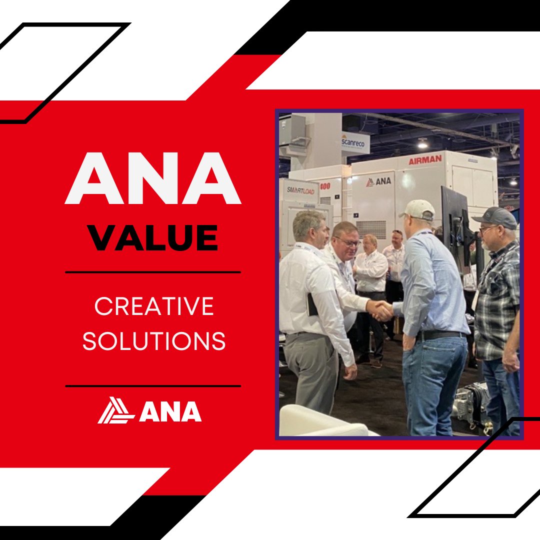 At ANA, we believe in being creative with solutions. We are open to being influenced by other points of view and thinking beyond the obvious to find the best outcome for our employees and our customers. #ANAvalue  #construction #airtools #chippinghammer #ANAstrong #ANA