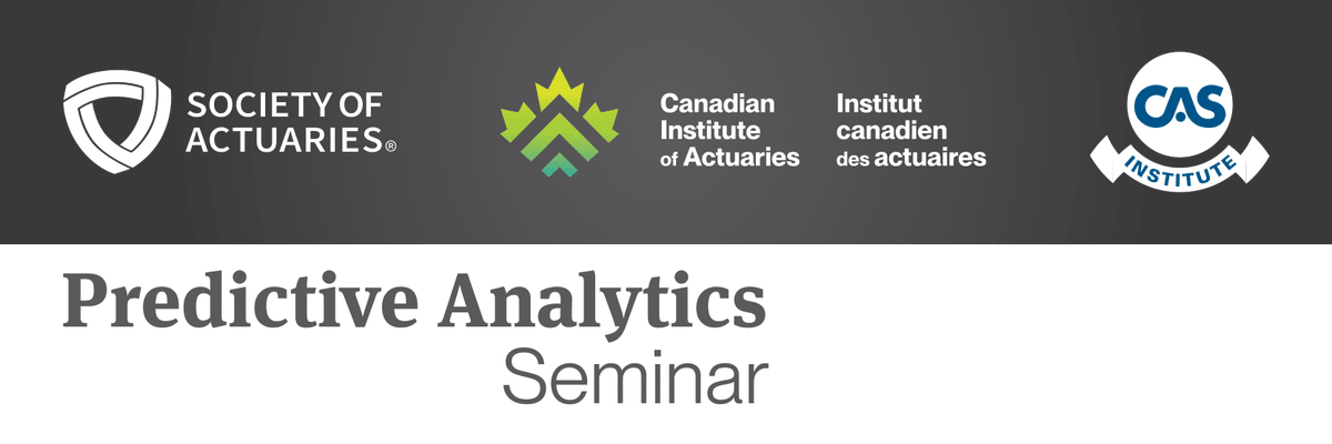 TheCASInstitute's tweet photo. Early bird registration for the joint Predictive Analytics Seminar ends TOMORROW. Register now to save on registration fees: https://t.co/5fqXjQWdKd https://t.co/bmQICpYVnP