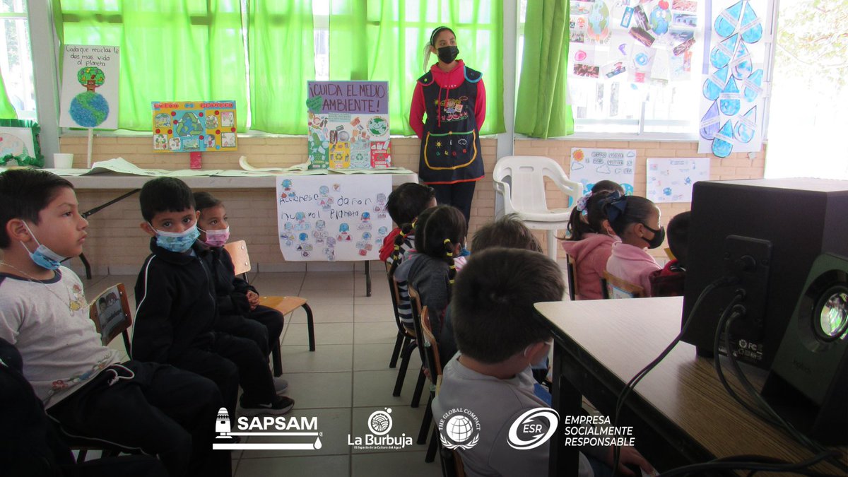 SapsamOficial's tweet photo. JARDÍN DE NIÑOS JOSEFINA RAMOS CELEBRA EL DÍA DE LA PRIMAVERA PARA LA CONSERVACIÓN DE LA BIODIVERSIDAD Y EL AGUA.

Con esta actividad se busca visibilizar el cuidado del agua siempre.

#SAPSAM #DMA23 #CulturaldelAgua #elCambio #cuidoelagua https://t.co/3pfBuqmkLm
