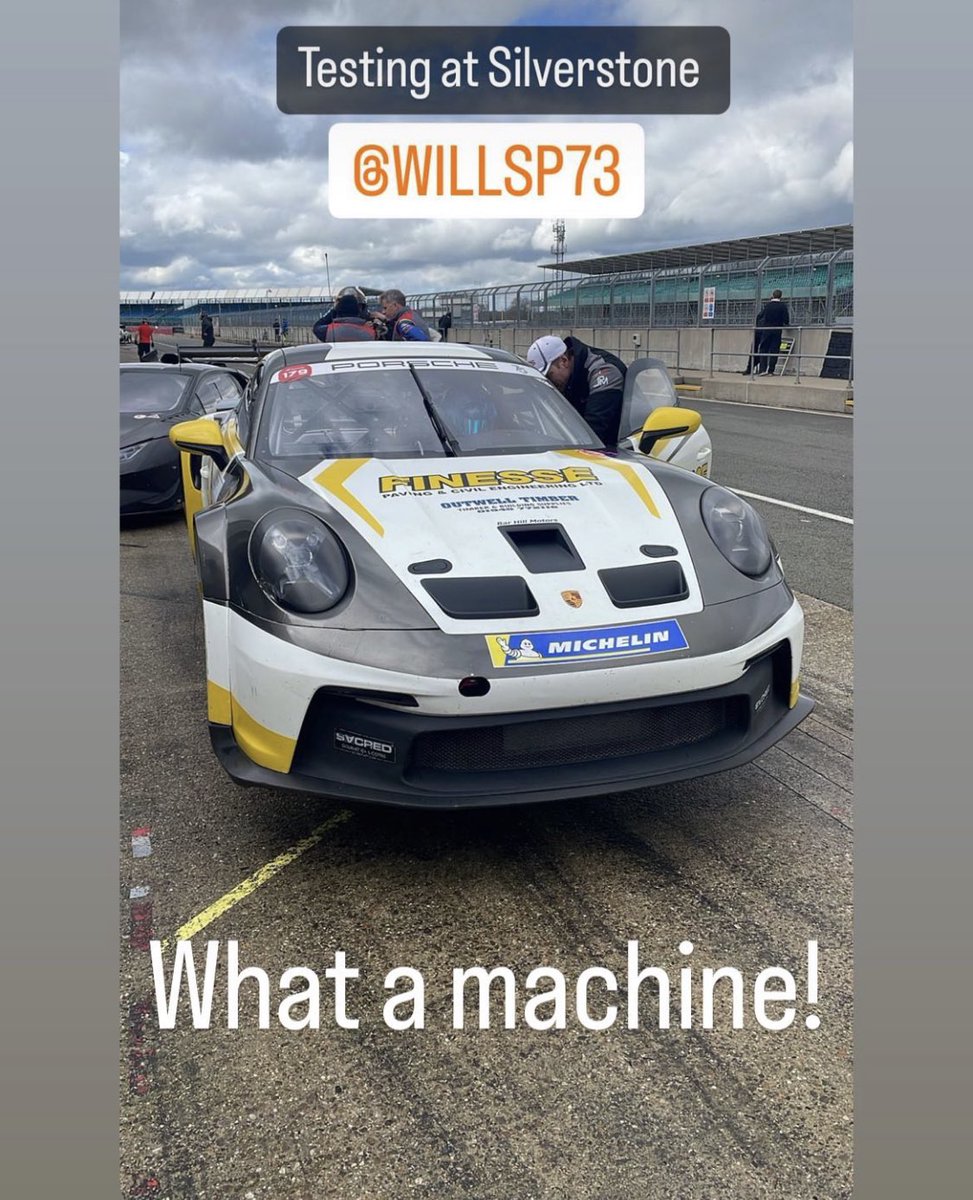 RedRiverSport's tweet photo. We couldn’t agree more with @willsp73 😁👍. Fantastic driving today by him and @bonamyg in every sort of conditions @SilverstoneUK in a rapid @PorscheRaces 992 Cup car 👍💪💪 https://t.co/E5ggFK8gCs