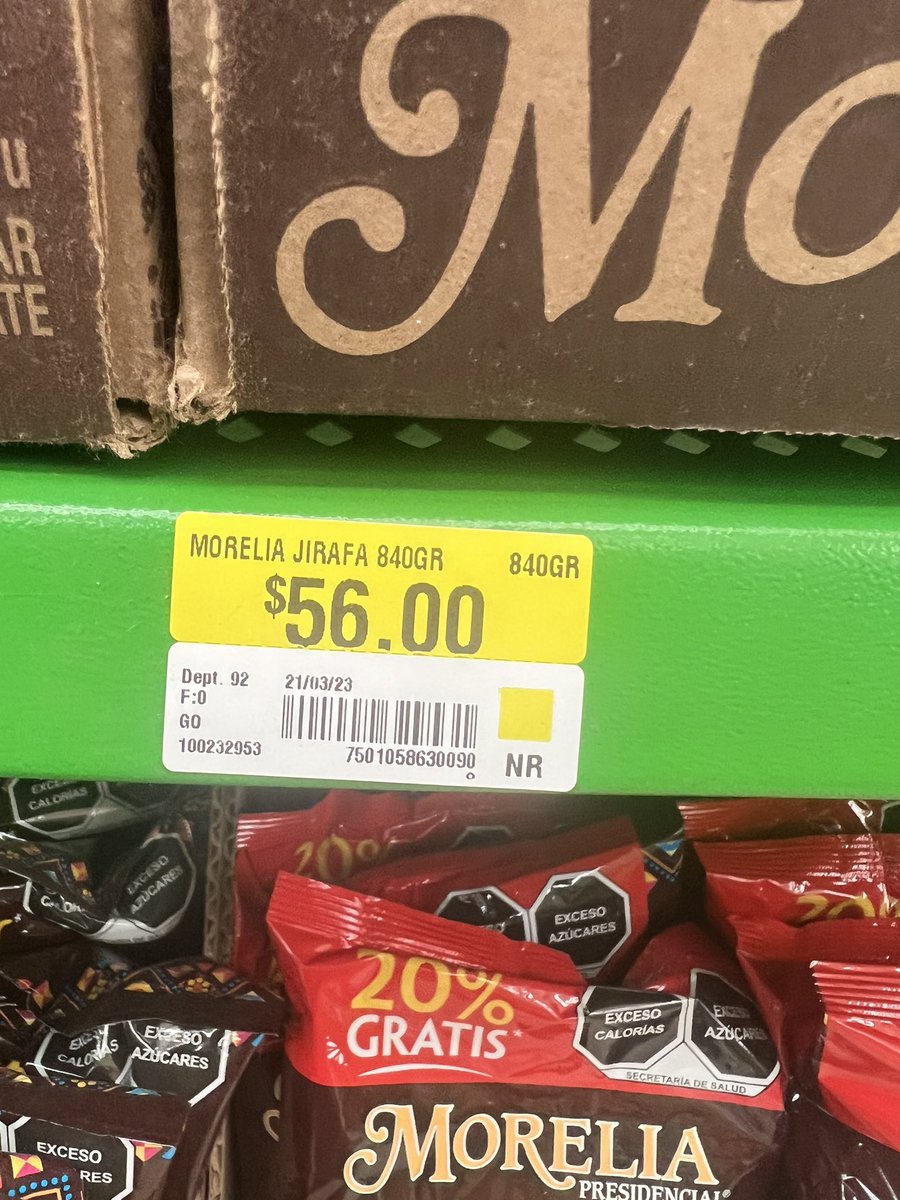 brenliam's tweet photo. @Profeco @BodegaAurrera  quisiera que hicieran algo para sancionar los precios engañosos, pues la marca ofrece gratis el 20% del producto y la tienda le aumenta el precio. https://t.co/Xra5r87cfq