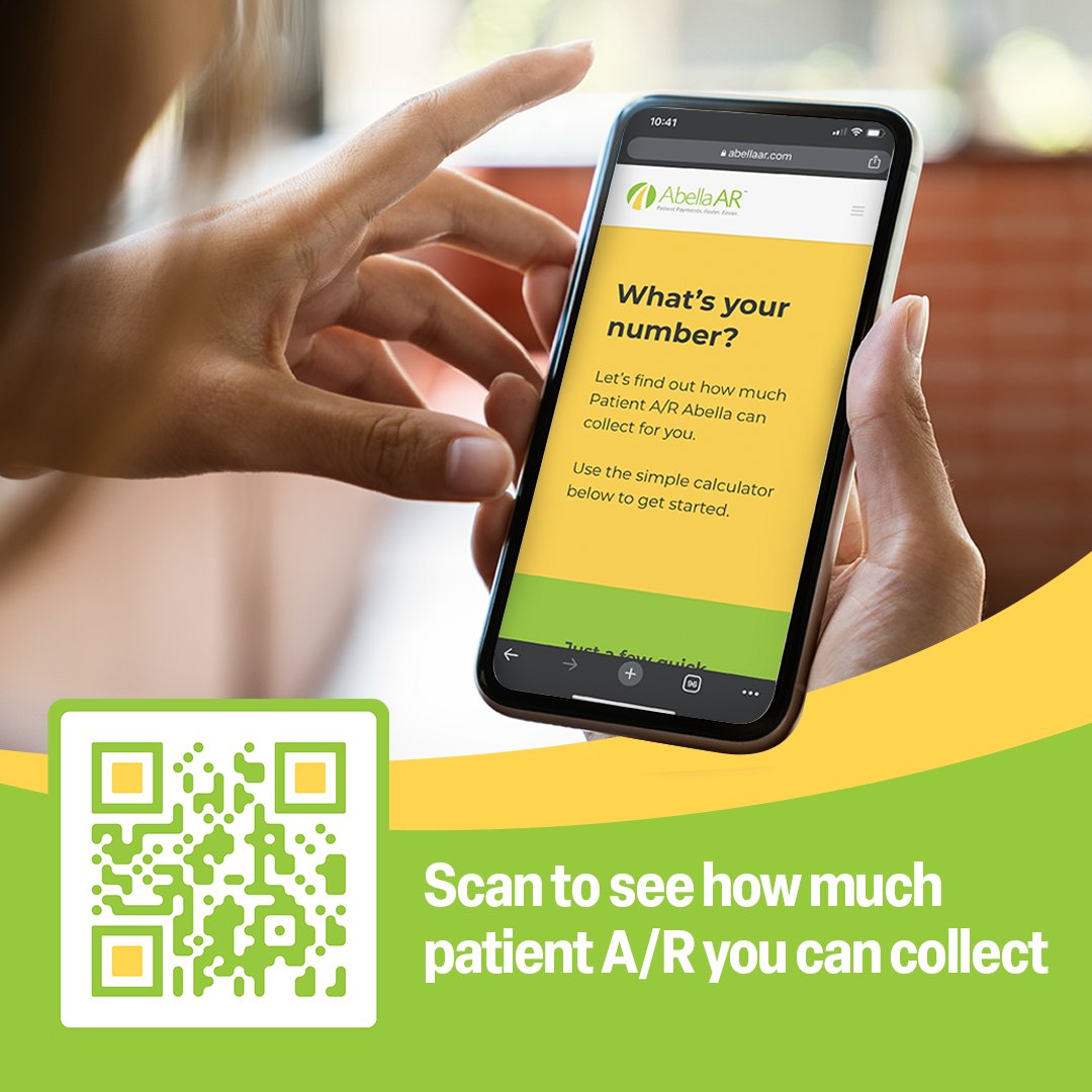 AbellaAR1's tweet photo. 🎉🤑 Exciting news!! We just launched a new tool to help you get a handle on your patient A/R. In less than 30 seconds, you'll know how much aging and total patient A/R you can collect. Try it now at https://t.co/M9gAORkiOS
#weloveAR #accountsreceivable #AbellaAR #dentalsoftware https://t.co/hHMIiTMu3Q