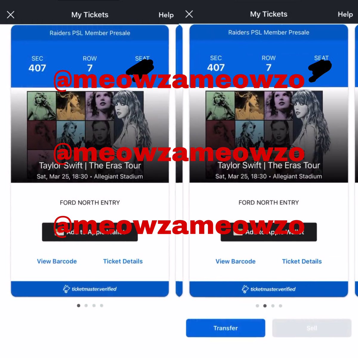 Eras Tour Resell tweet media