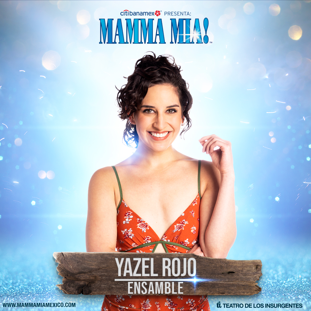 ⭐️Yazel Rojo⭐️ <a href="/Yazelrojo/">i griega y zeta</a> te hará bailar y disfrutar de esta puesta en escena gracias a su gran talento.

#MammaMia #MammaMiaElMusical #TuTeatroDeLosInsurgentes #Musical #Teatro #México #Broadway