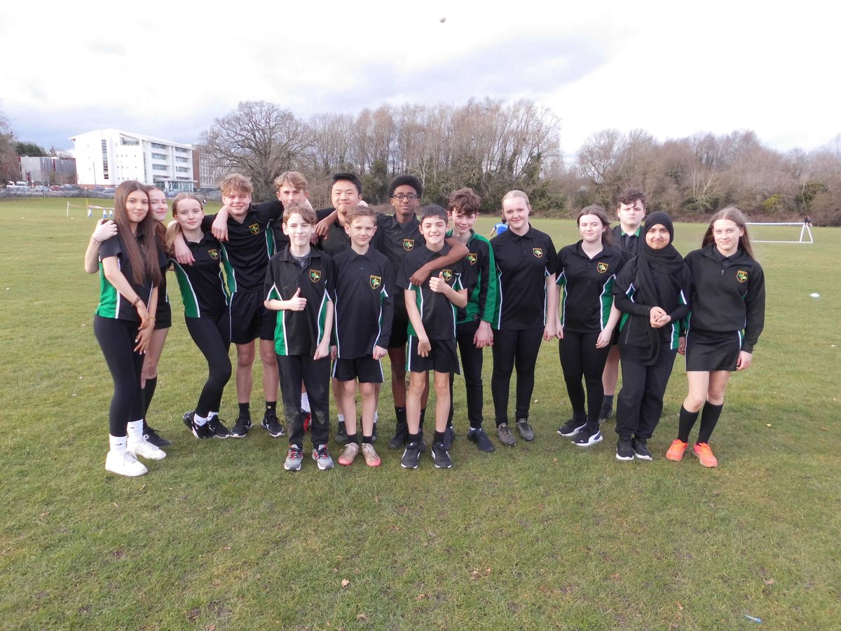 Our Y7-10 Cross-Country team who volunteered to represent the school at the league race today at <a href="/StPetersPhysEd/">St Peters PE Dept</a>. Amazing resilience shown by all. Special mention to Poppy in Y7 who came 7th &amp; Peter in Y9 who came 5th. #TEAMLIGHTHALL <a href="/lighthallschool/">Light Hall School</a>