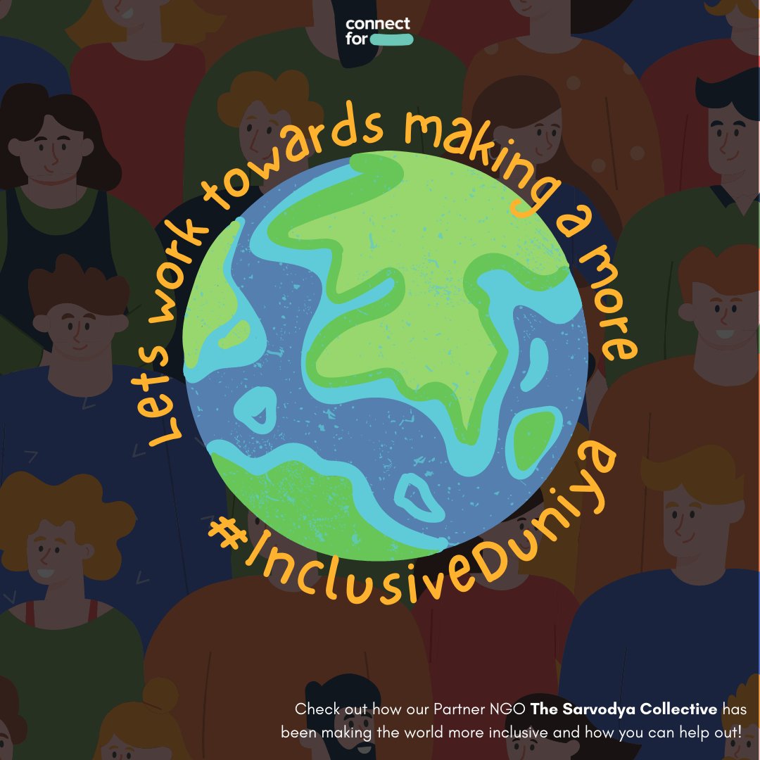 ConnectforCf's tweet image. Our NGO partner, @TSC_Sarvodya, is aiming to make our duniya more inclusive through their #InclusiveDuniya Project.

Let us join them in their mission to ensure equity for everyone 🌟
bit.ly/connectforlink…

#worlddownsyndromeday #ConnectFor