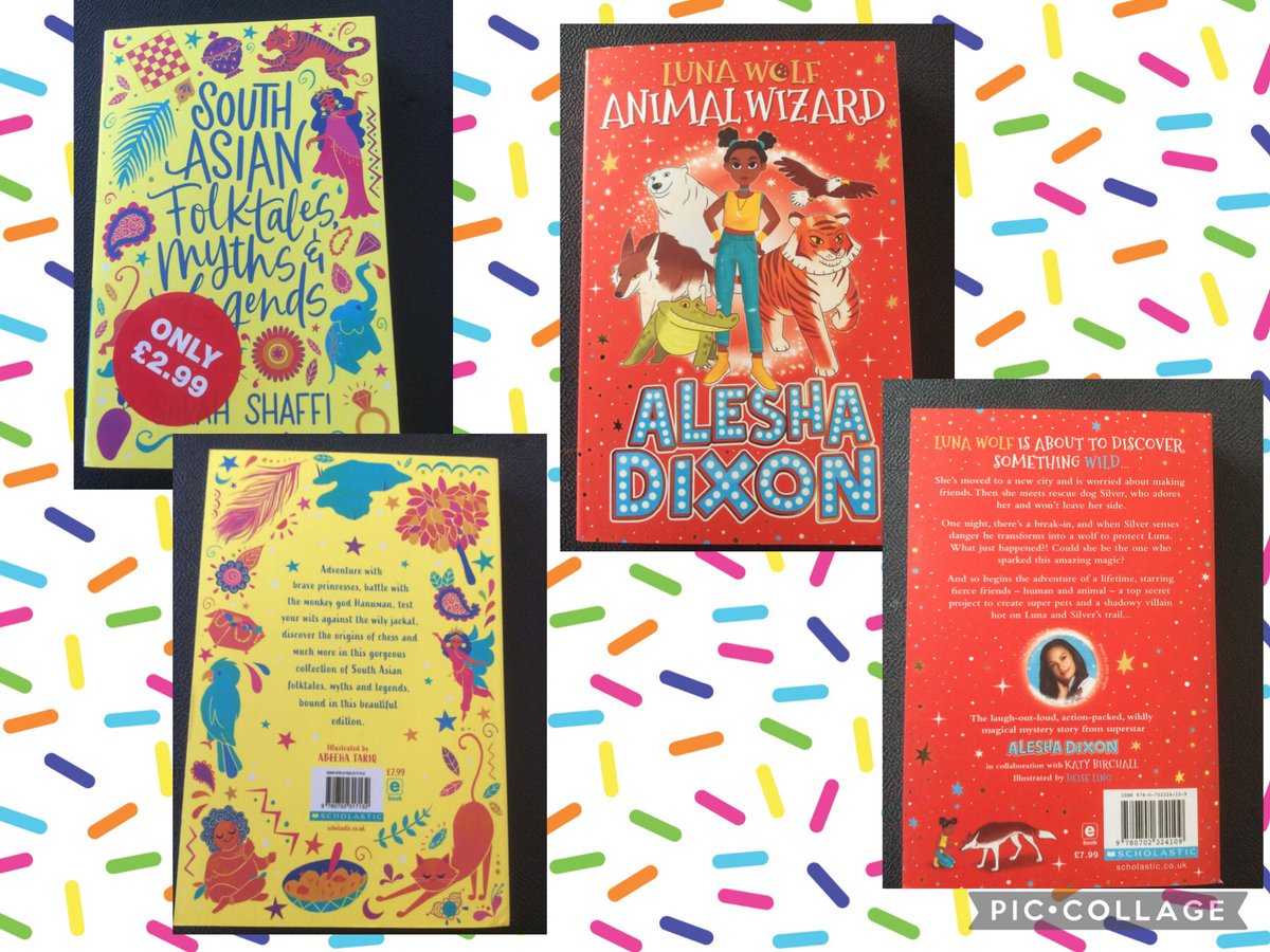 It’s the last day of <a href="/UCPrimary/">Usworth Colliery Pri</a>  <a href="/scholasticuk/">Scholastic UK</a> book fair tomorrow (Wednesday 22nd)! Don’t miss your chance to get a wonderful new book with your £1 off 📖🐛👍 Here are a few of the wonderful stories that have caught my eye! <a href="/AleshaOfficial/">Alesha Dixon</a> <a href="/Lupita_Nyongo/">Lupita Nyong'o</a> <a href="/sarahshaffi/">Sarah Shaffi</a> <a href="/MissJB_1/">Miss Brown</a>