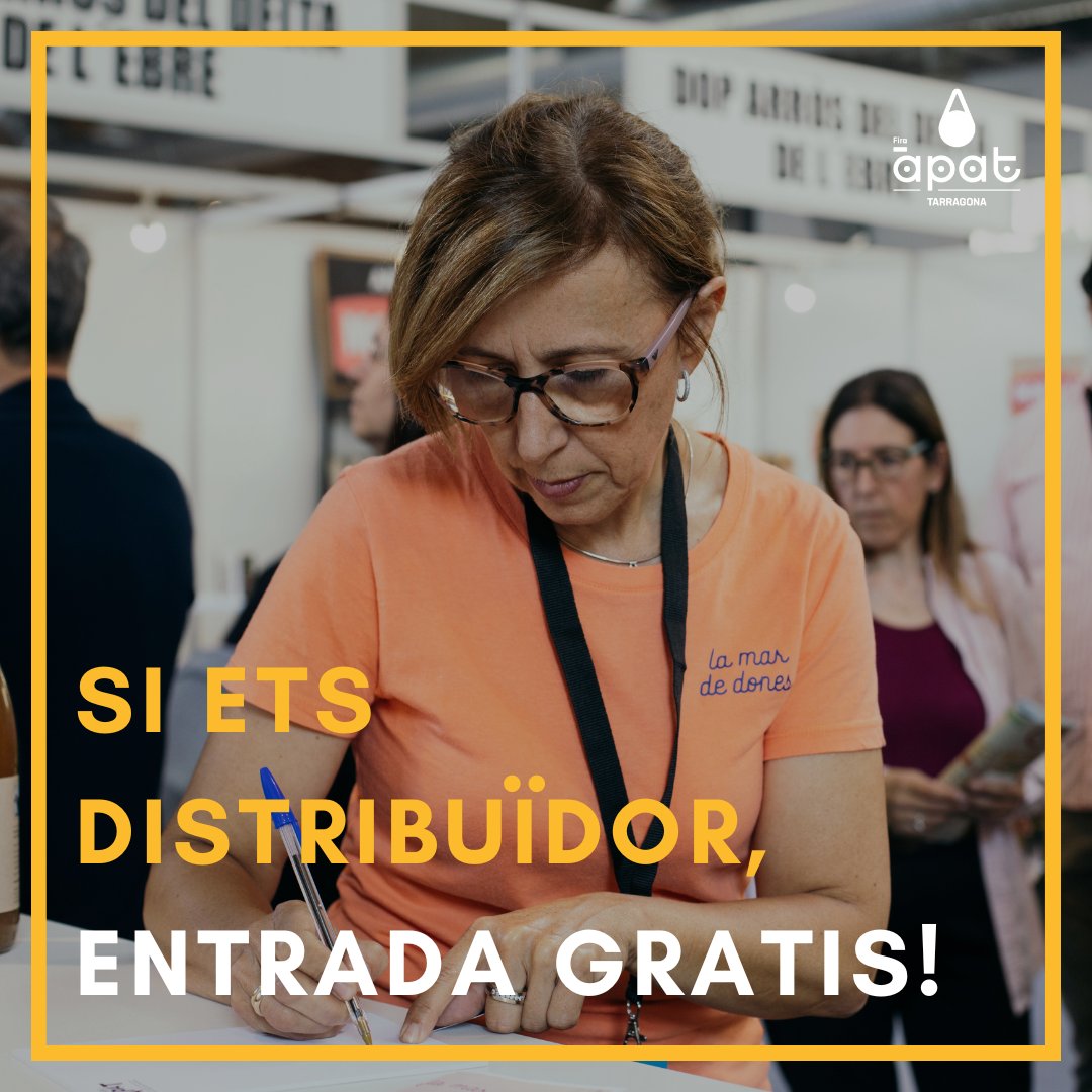 Vine a Fira ÀPAT Tarragona i impulsa el teu negoci! 😊

La tercera edició de Fira ÀPAT Tarragona se celebrarà al recinte firal de la ciutat. 

📣 Descarrega’t les entrades de Fira ÀPAT Tarragona 2023 al següent enllaç! 📣 bitly.ws/zgQu

#firaapat #firaapat2023 #fira