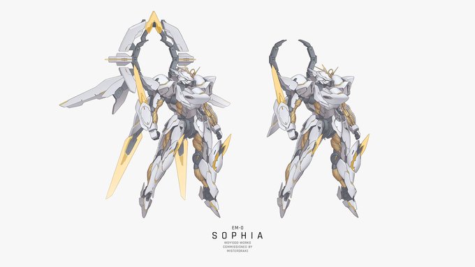 EM-0 Sophia/ソフィア Ragna-mail #original #クロスアンジュ #クロスアンジュ天使と竜の