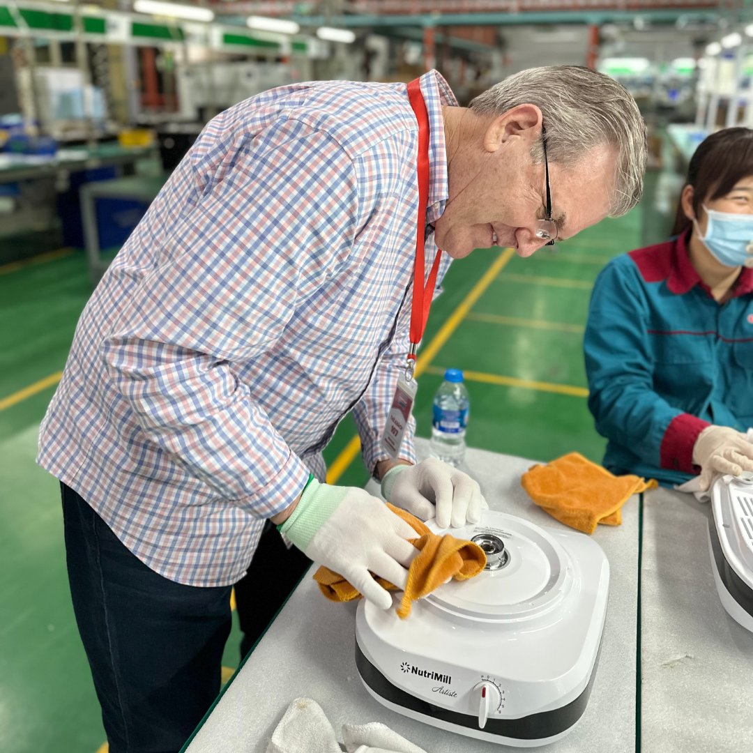 We've been working hard behind the scenes to bring you something new and improved! Stay tuned for more updates! #nutrimill