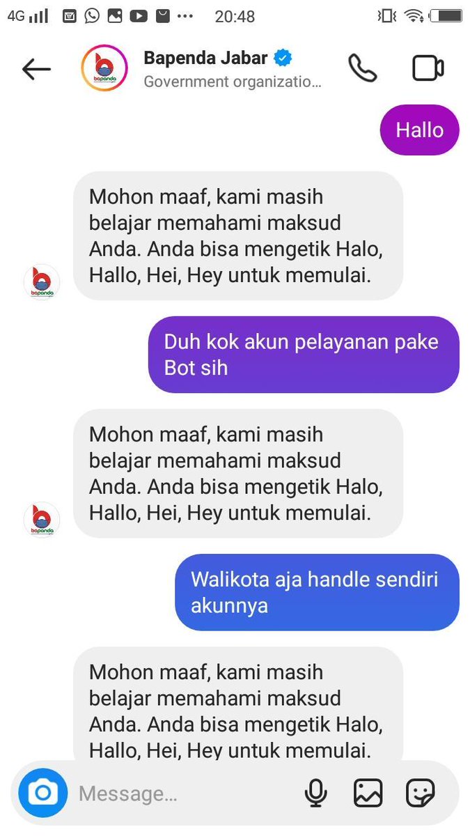 vianboro's tweet photo. @lilytwits @DianOnno @ditjen_imigrasi @infobdg Itu msh mending, yg ini malah dibales sama robot. Jabar juara emang Wkwkwk https://t.co/TlgieqYQVW